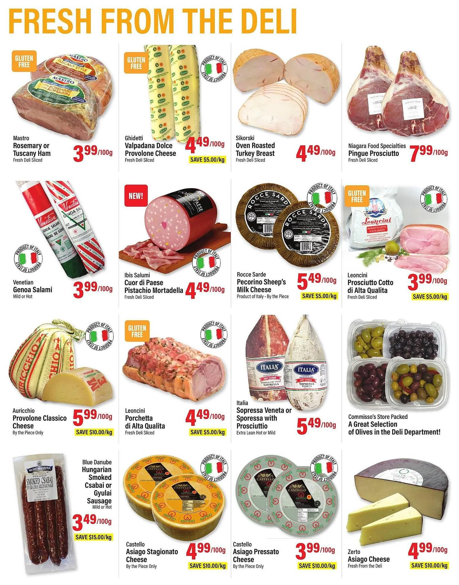 Commisso's Fresh Foods flyer from October 18 to October 31 2024 - flyer page 4