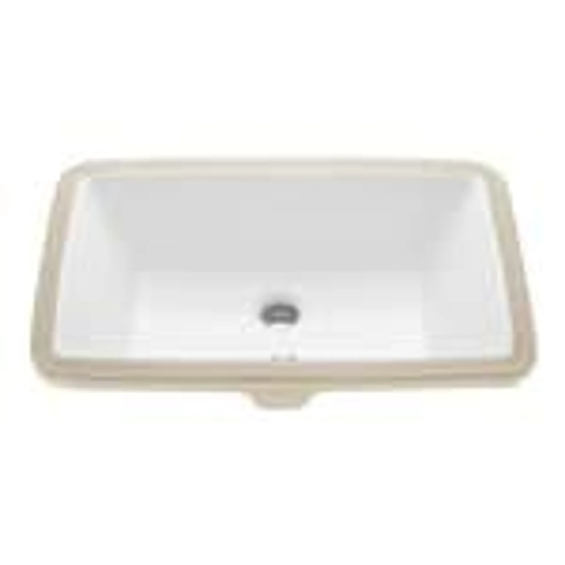 Voltaire 21 inch Rectangular Under-Mount Bathroom Sink in White