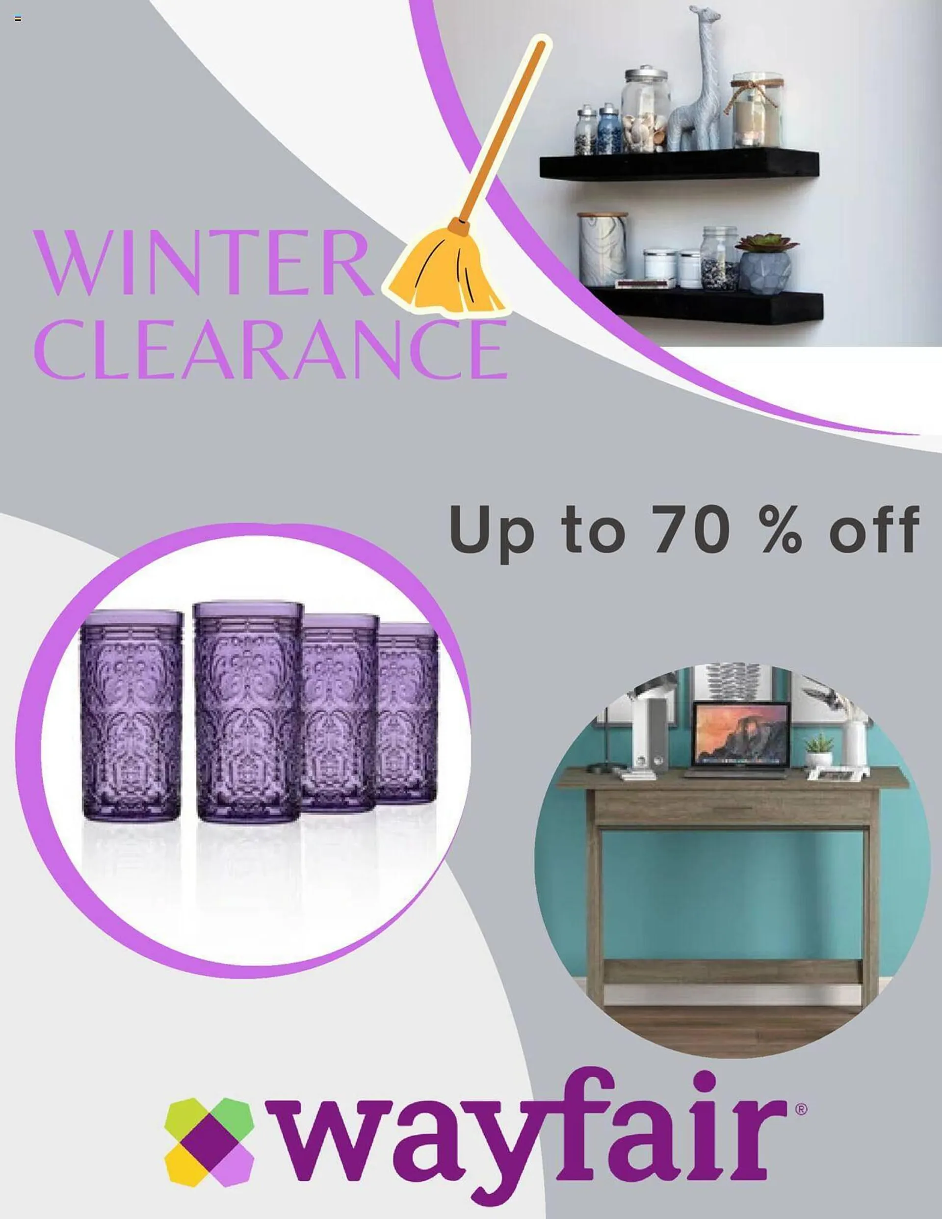 Wayfair flyer from January 15 to February 14 2024 - flyer page 