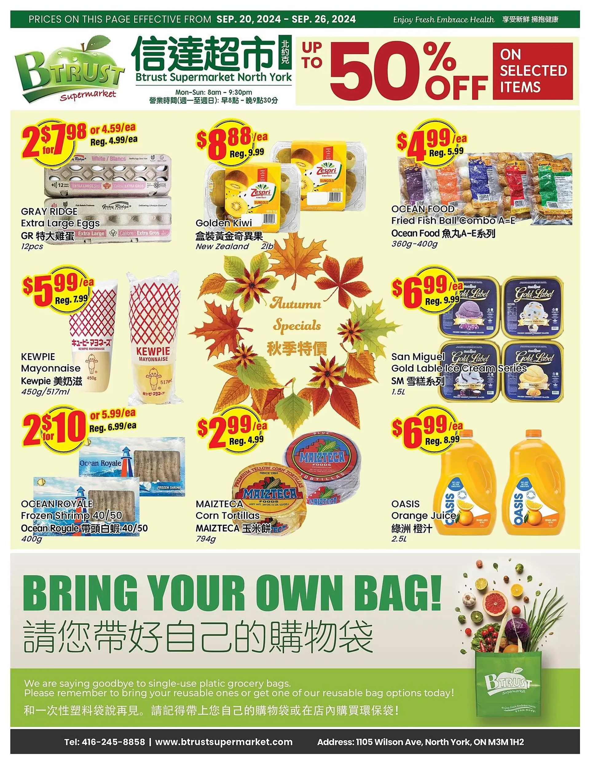 Btrust Supermarket flyer - 1