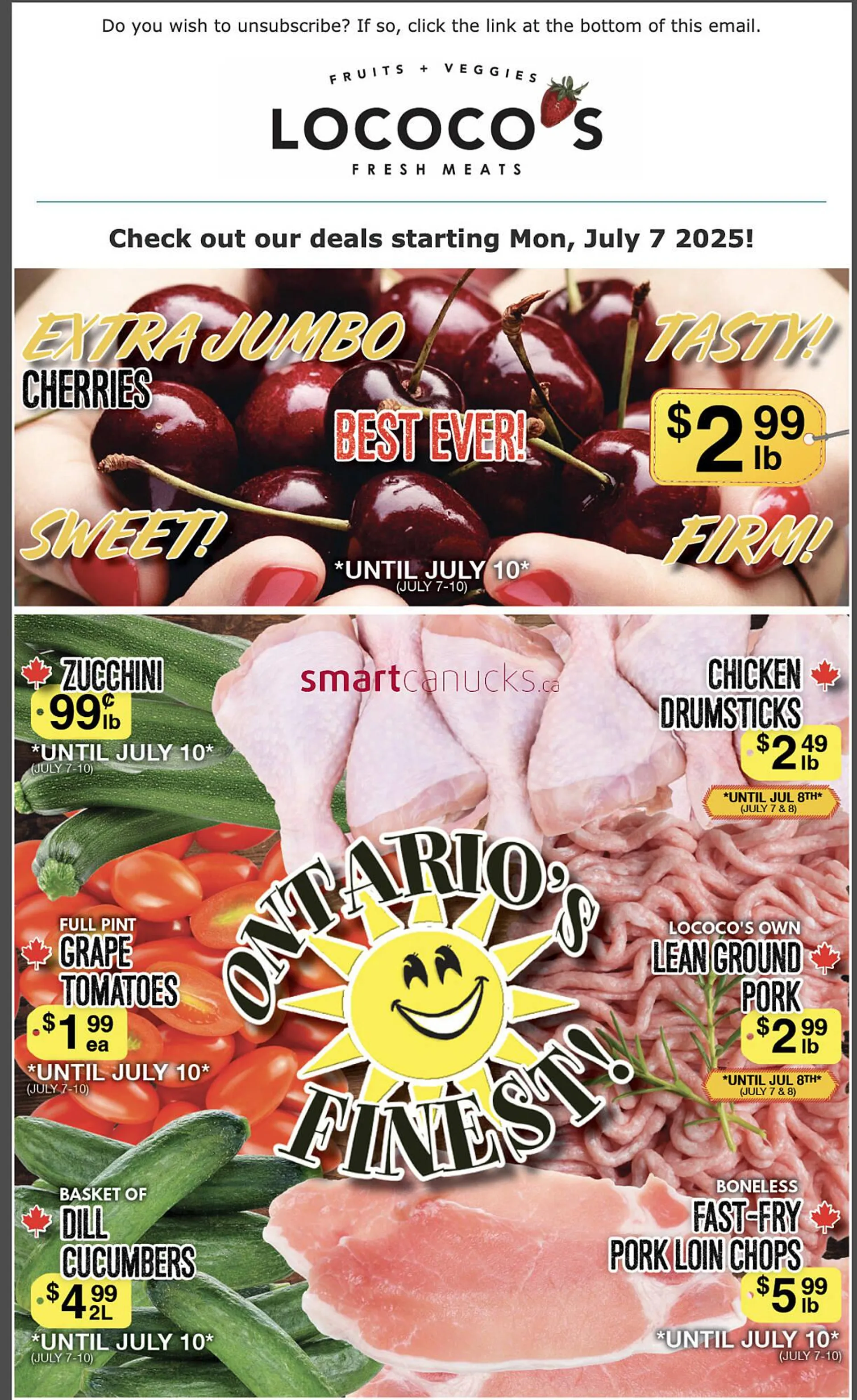 Lococo's flyer from July 9 to July 15 2025 - flyer page 1