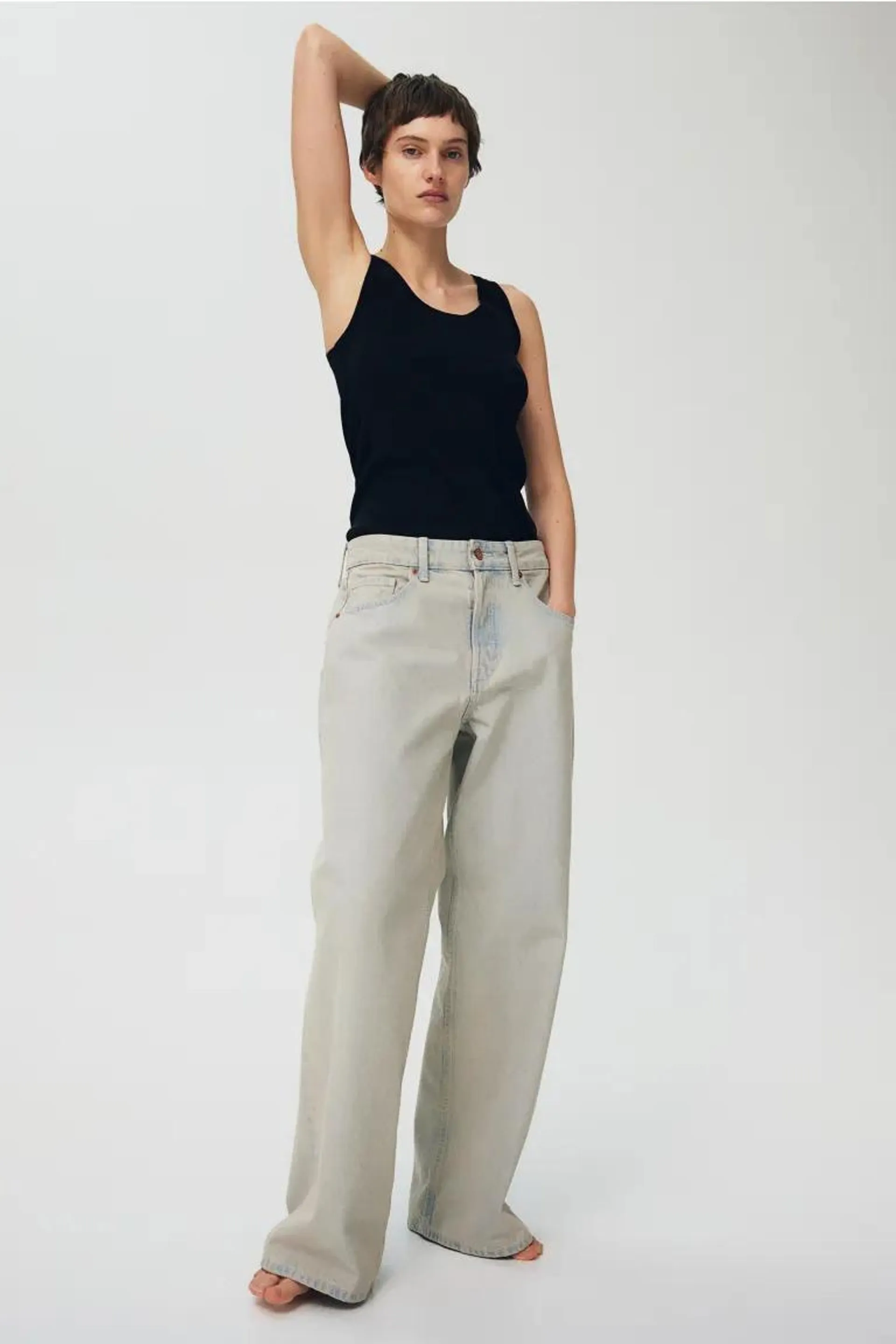 Baggy Wide Low Jeans