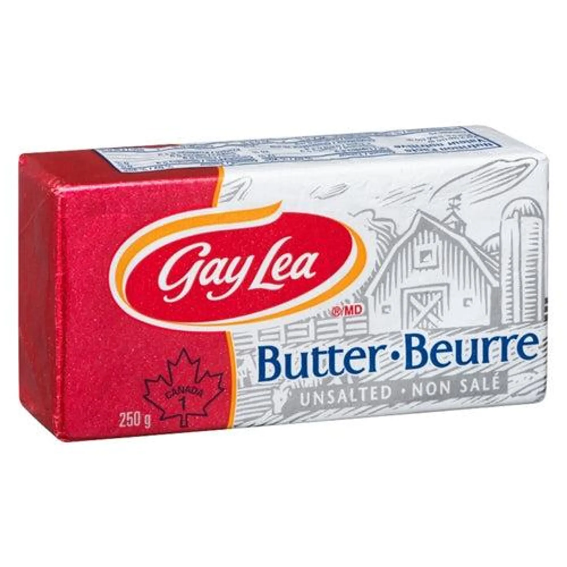 Gaylea Butter Unsalted 250g