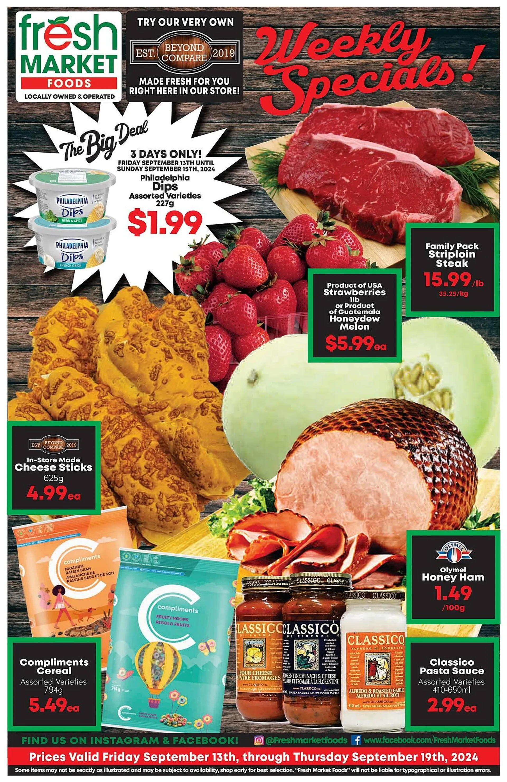 Fresh Market Foods flyer - 1