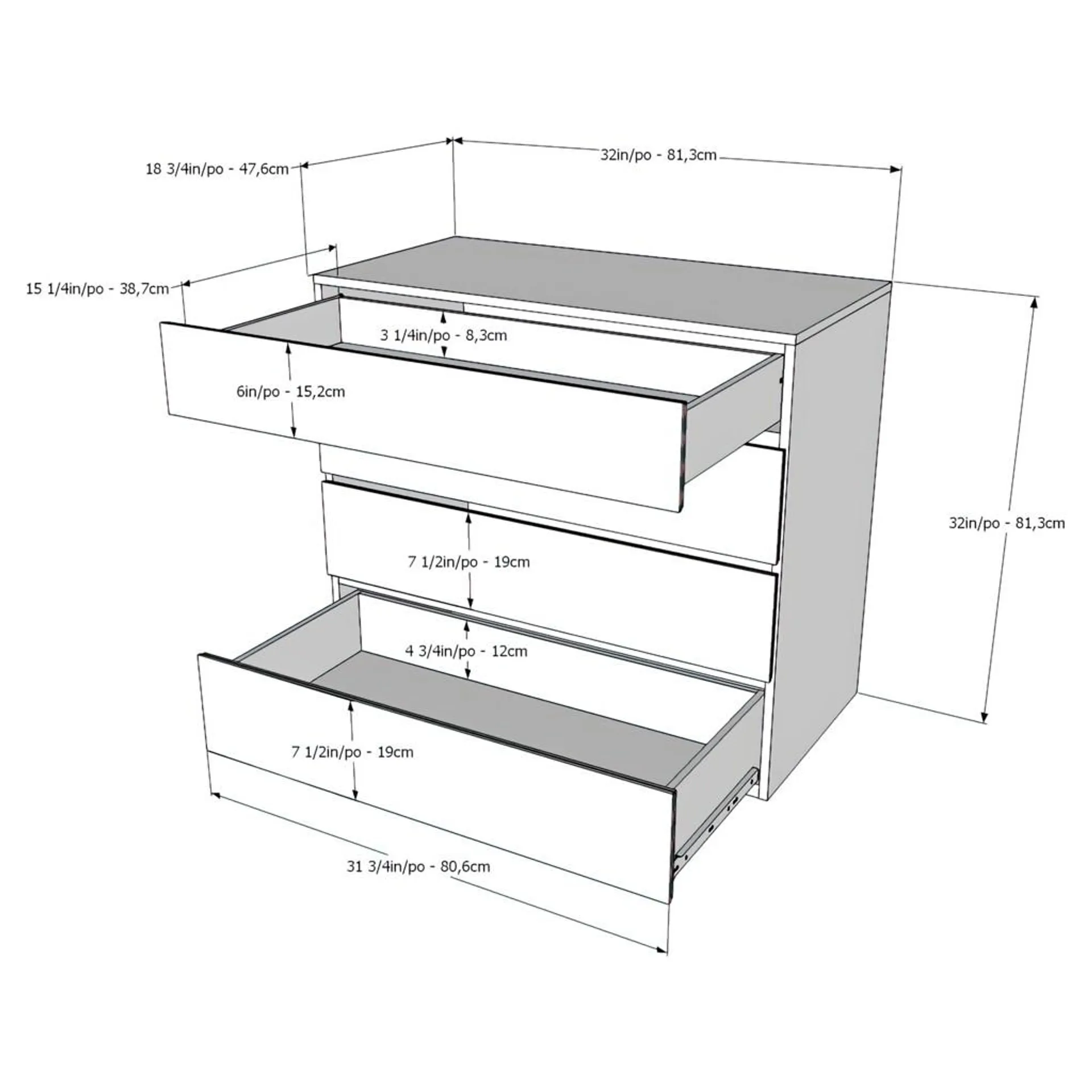 Mobilier de chambre à coucher