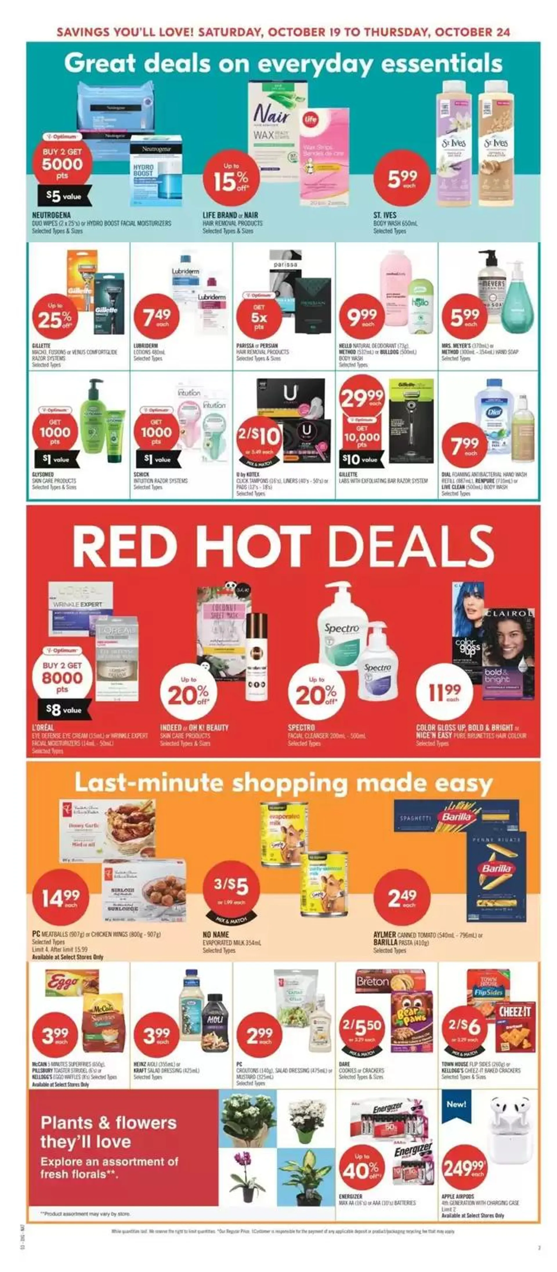 Current deals and offers from October 19 to October 24 2024 - flyer page 14