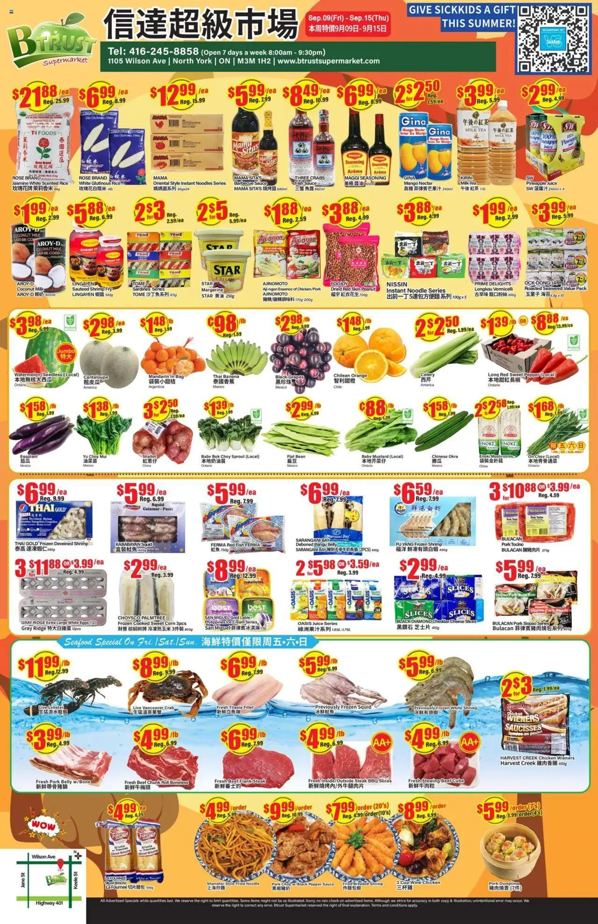 Btrust Supermarket flyer / circulaire - 0