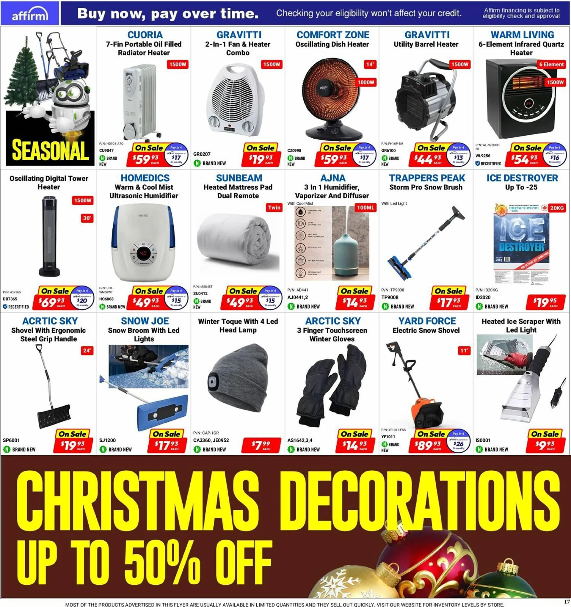Factory Direct flyer from December 25 to January 3 2024 - flyer page 17