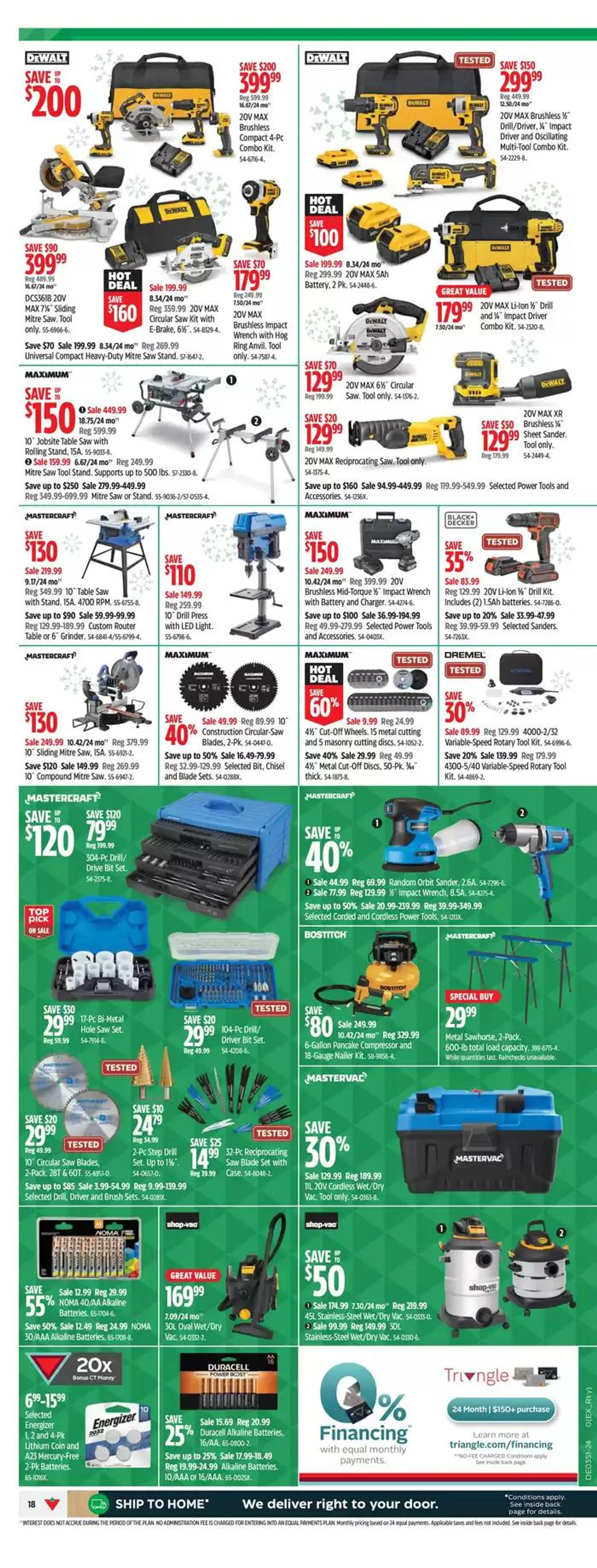 Canadian Tire weekly flyer from December 12 to December 22 2024 - flyer page 18