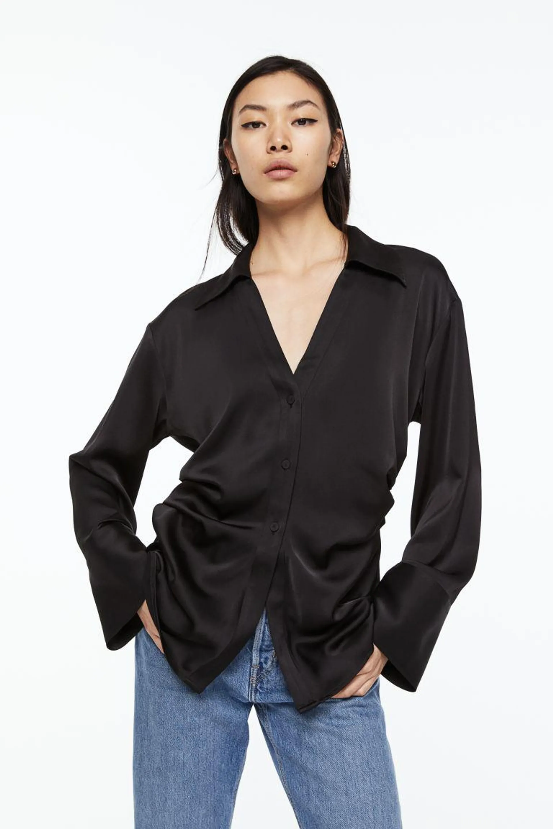 Draped Blouse