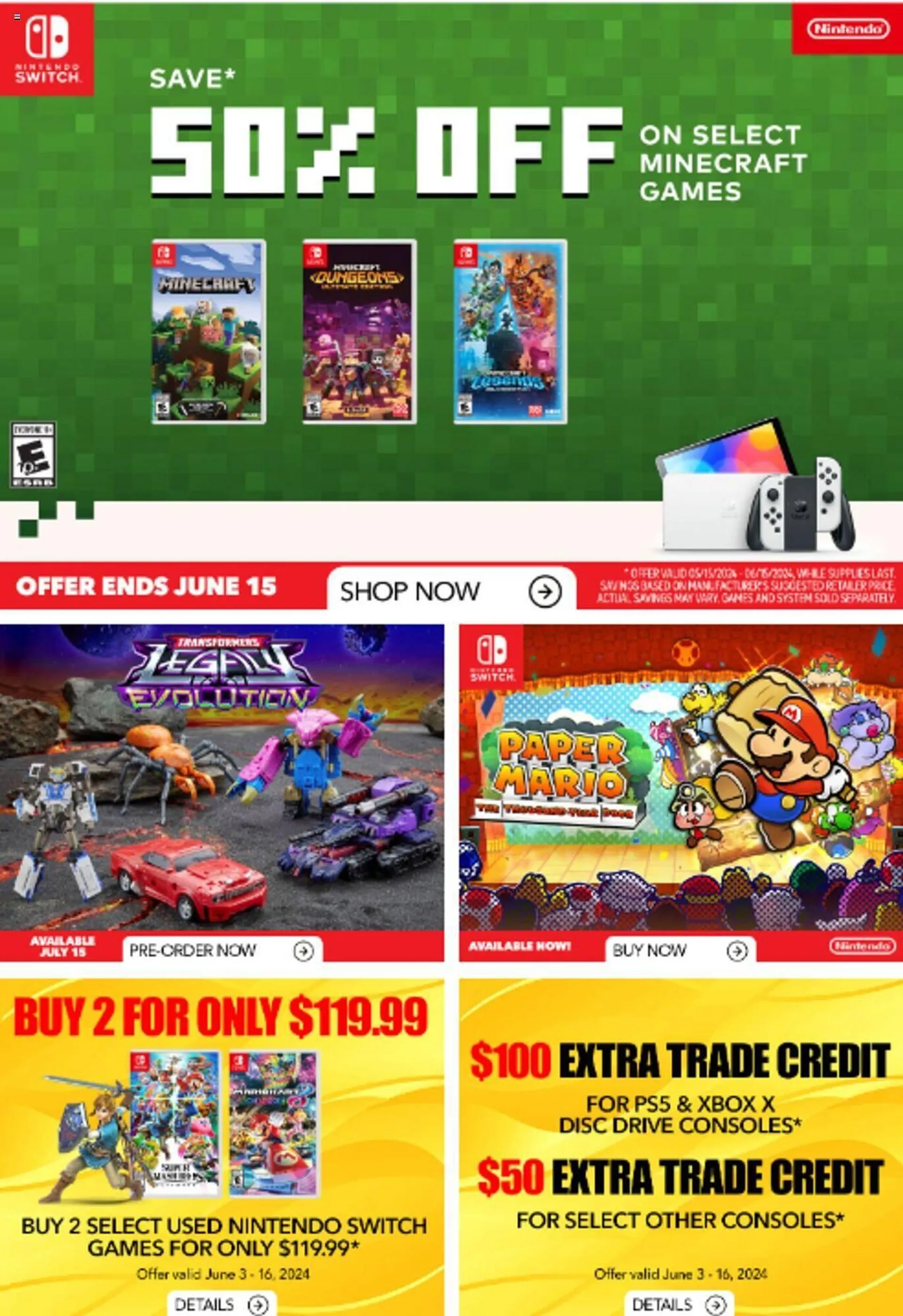 EB Games flyer from May 31 to June 6 2024 - flyer page 1