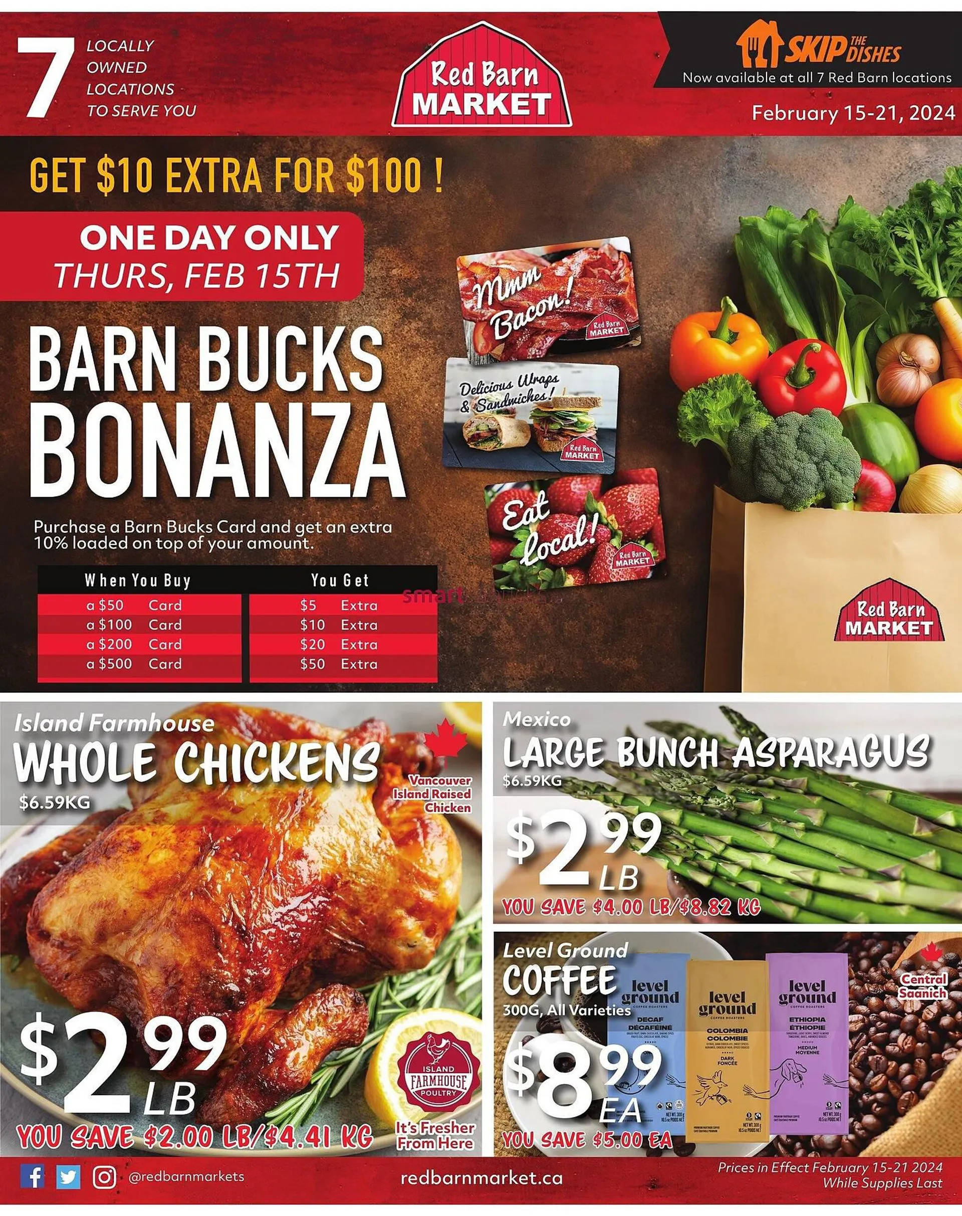 Red Barn Market flyer from February 16 to February 22 2024 - flyer page 