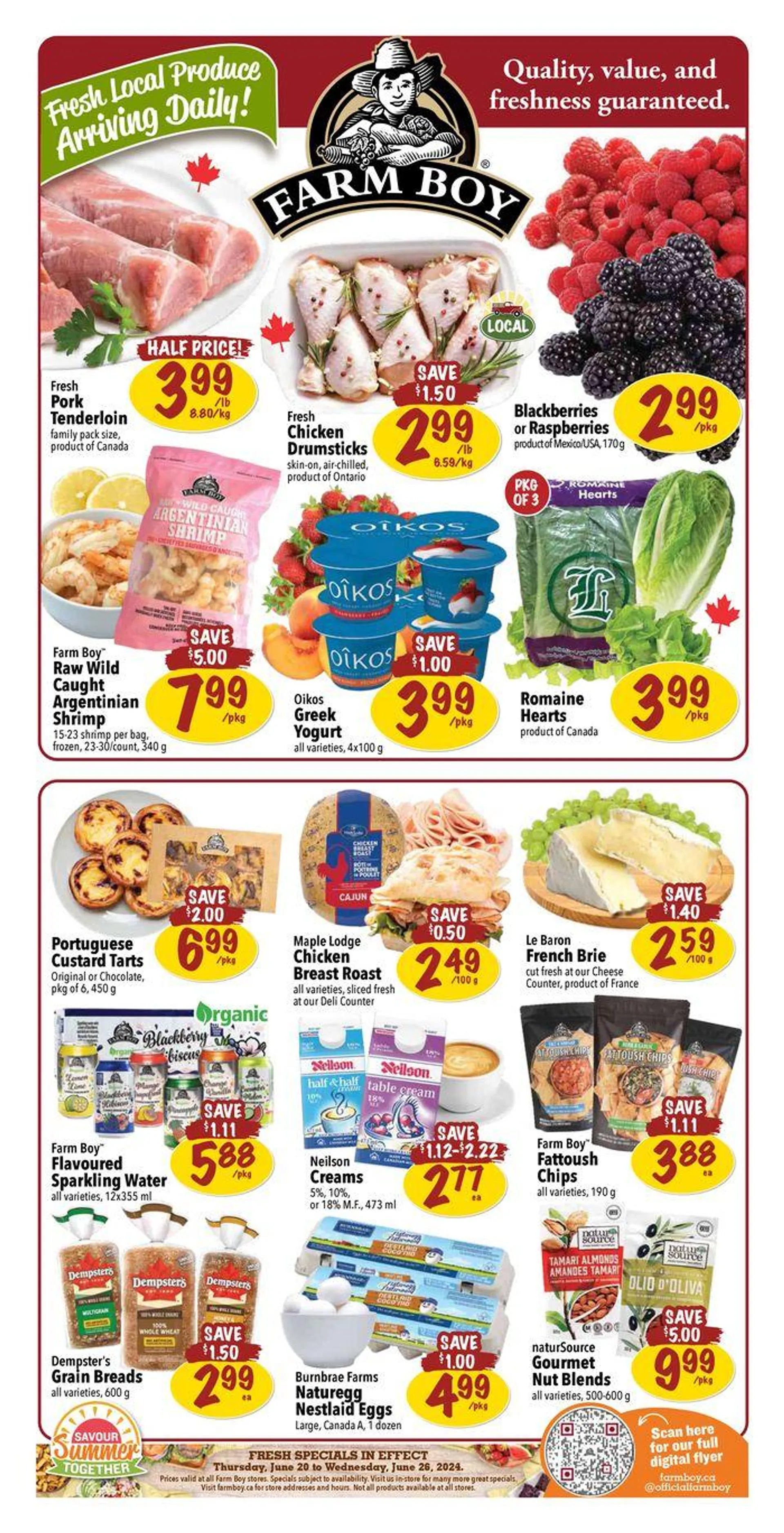 Farm Boy weekly flyer - 1