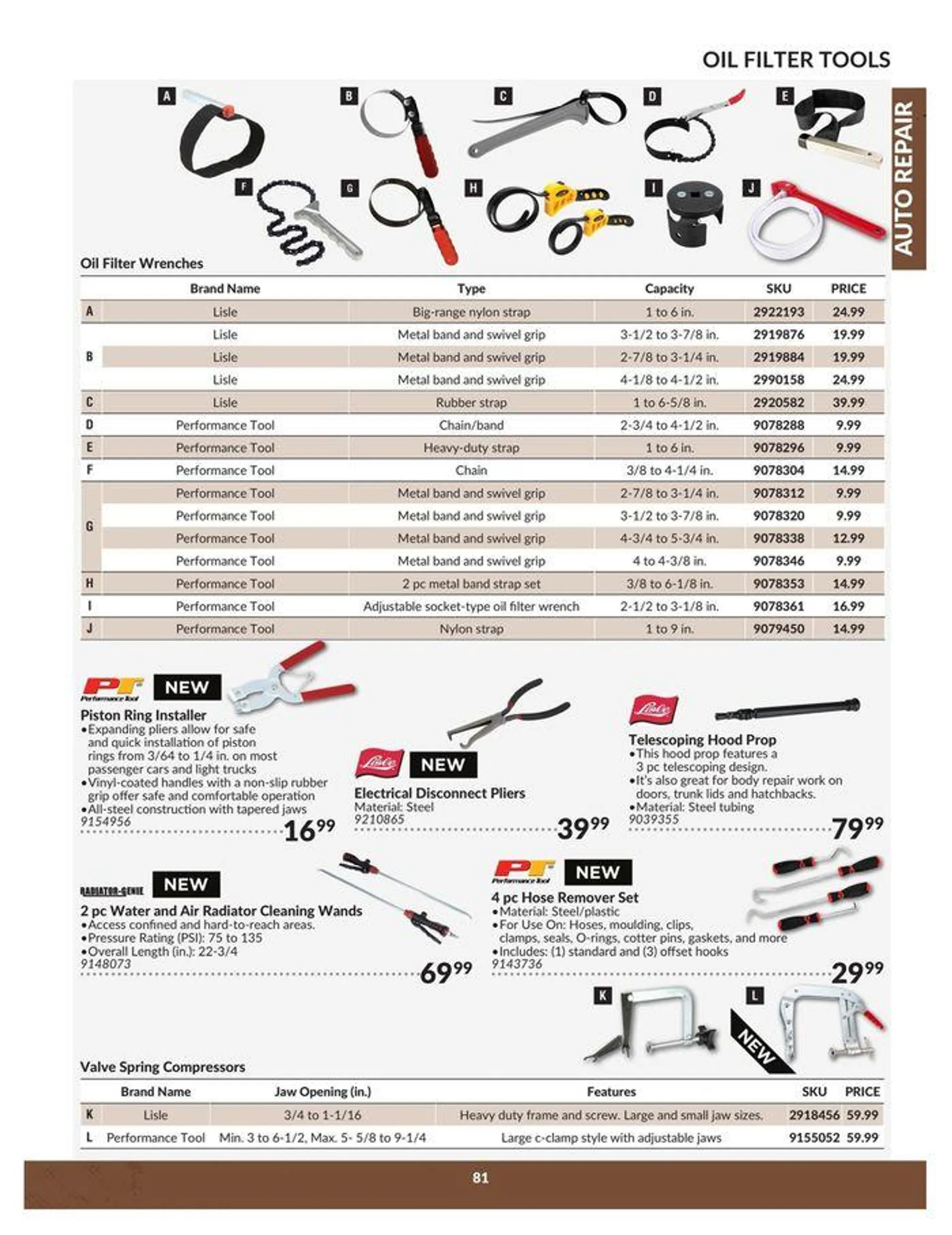 Auto Repair Catalogue from April 23 to April 22 2025 - flyer page 81