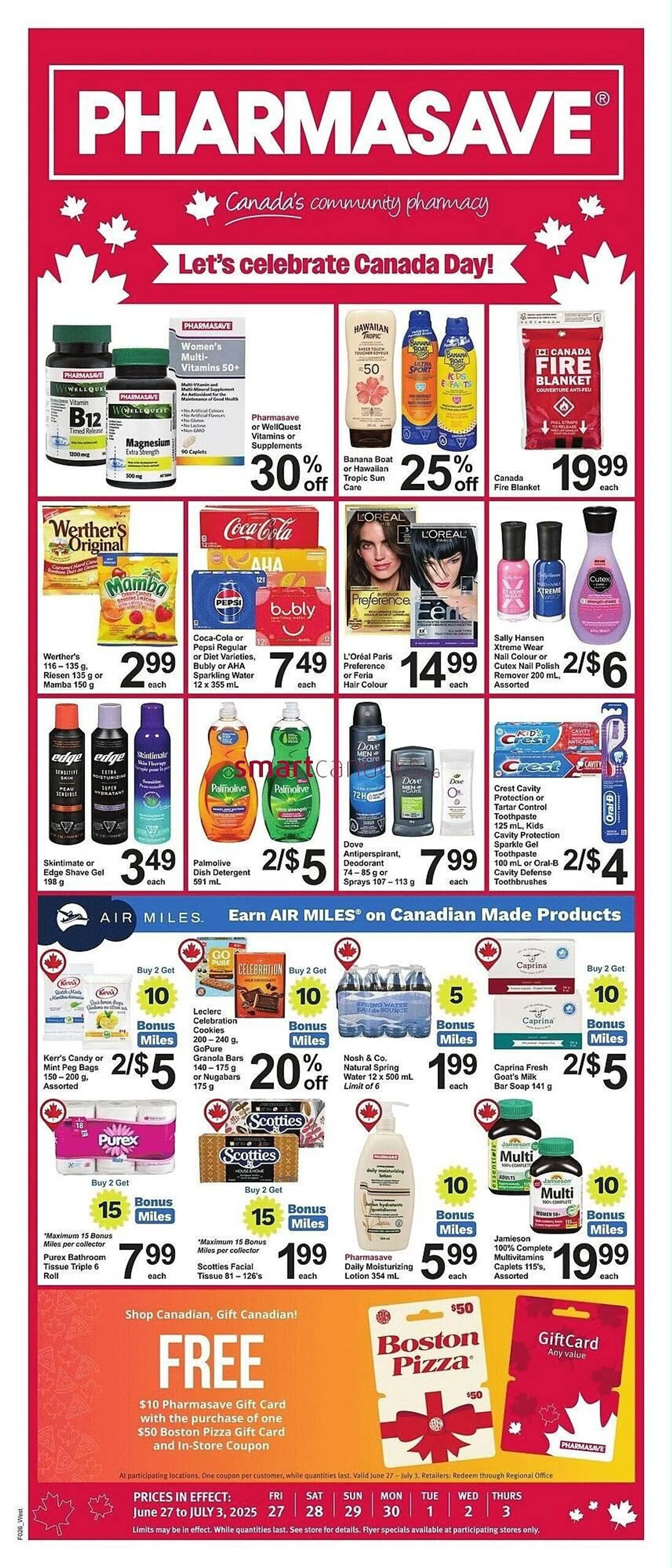 Pharmasave flyer from June 26 to July 2 2025 - flyer page 1