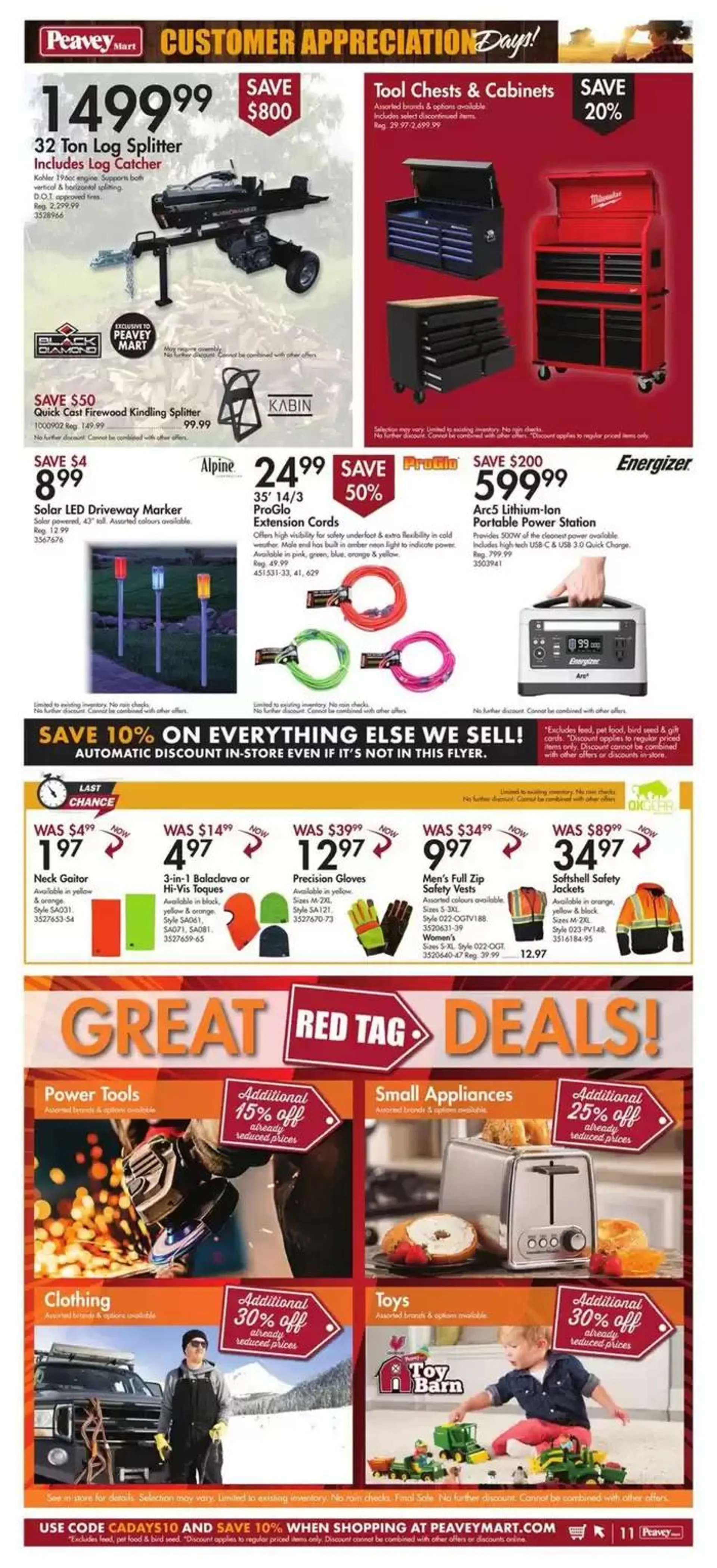 Customer Apreciation Days from October 4 to October 10 2024 - flyer page 15