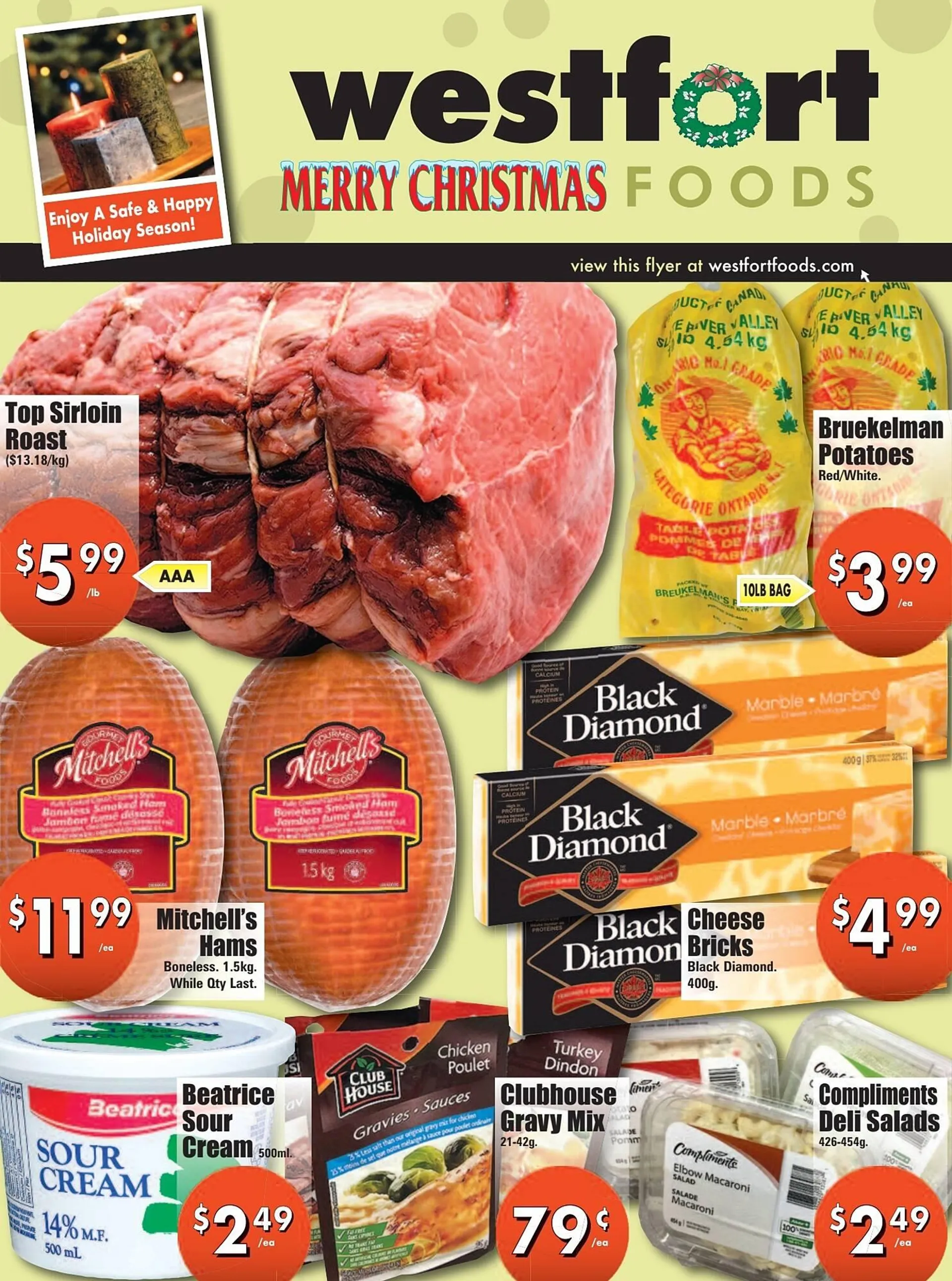 Westfort Foods flyer - 1