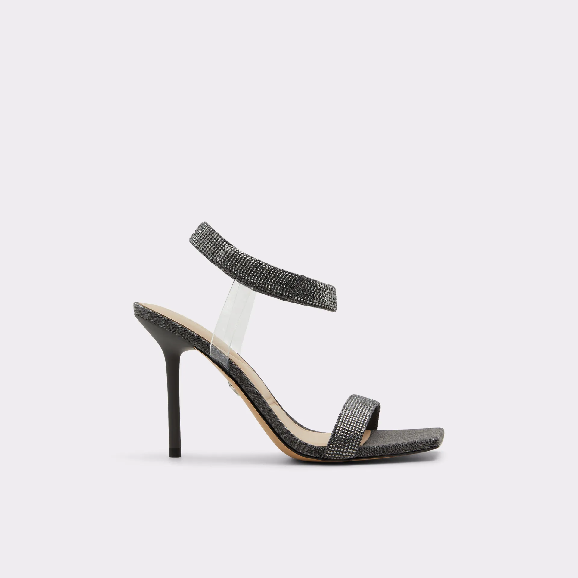 Strappy heeled sandal