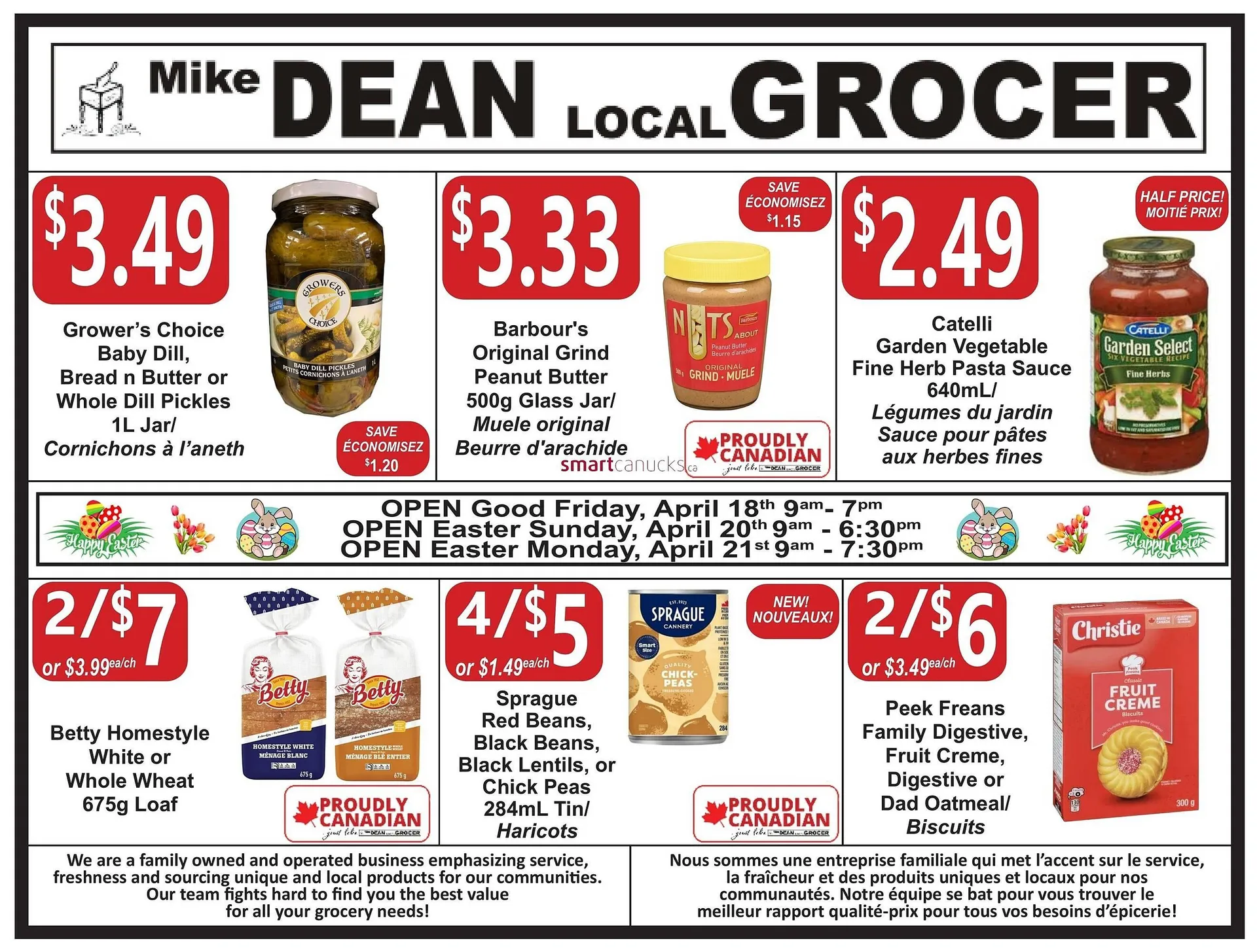 Mike Deans Super Food flyer - 1