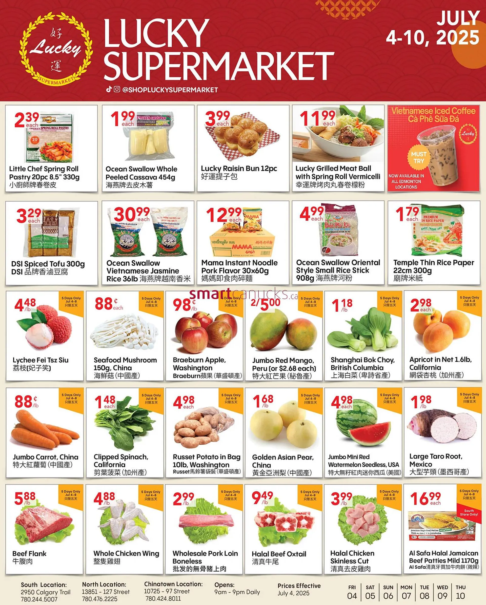 Lucky Supermarket flyer - 1