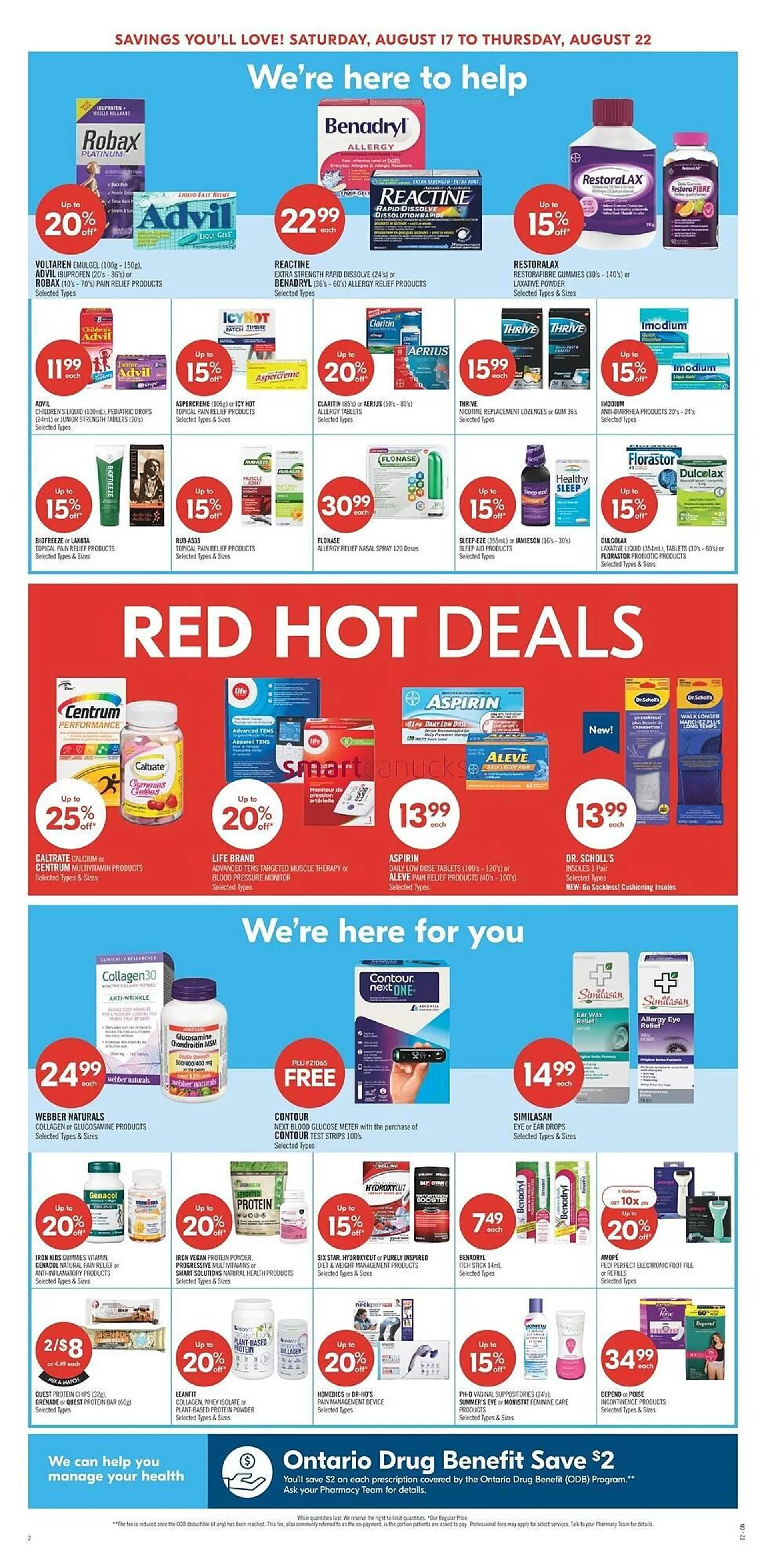 Shoppers Drug Mart flyer from August 15 to August 21 2024 - flyer page 6