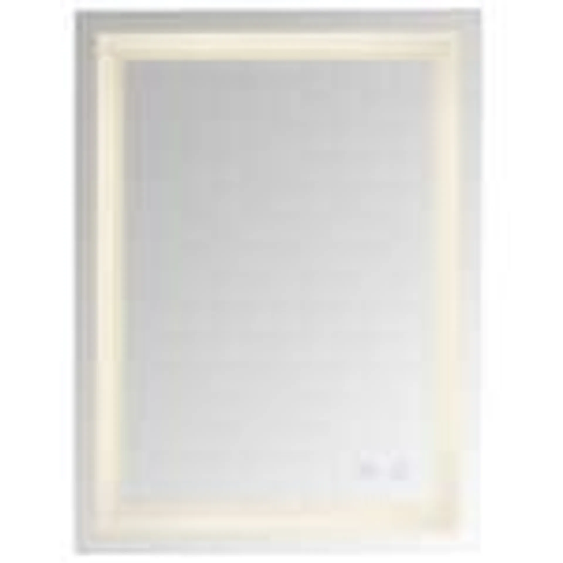 23.5 inch W x 31.5 inch H x 2.25 inch D Rectangle Wall LED Bathroom Mirror with 3 Color in Silver