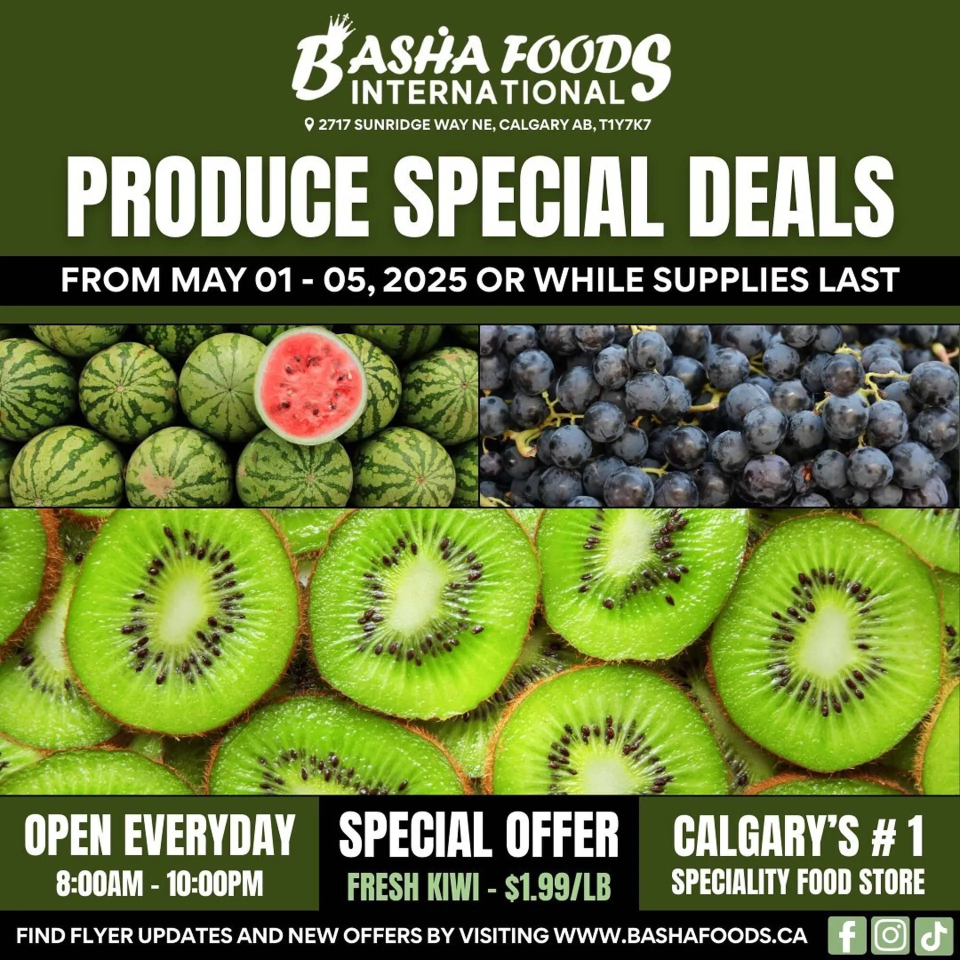 Basha Foods flyer - 1