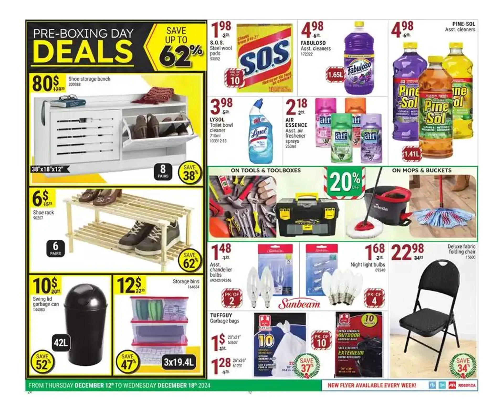 Offers for bargain hunters from December 12 to December 18 2024 - flyer page 12