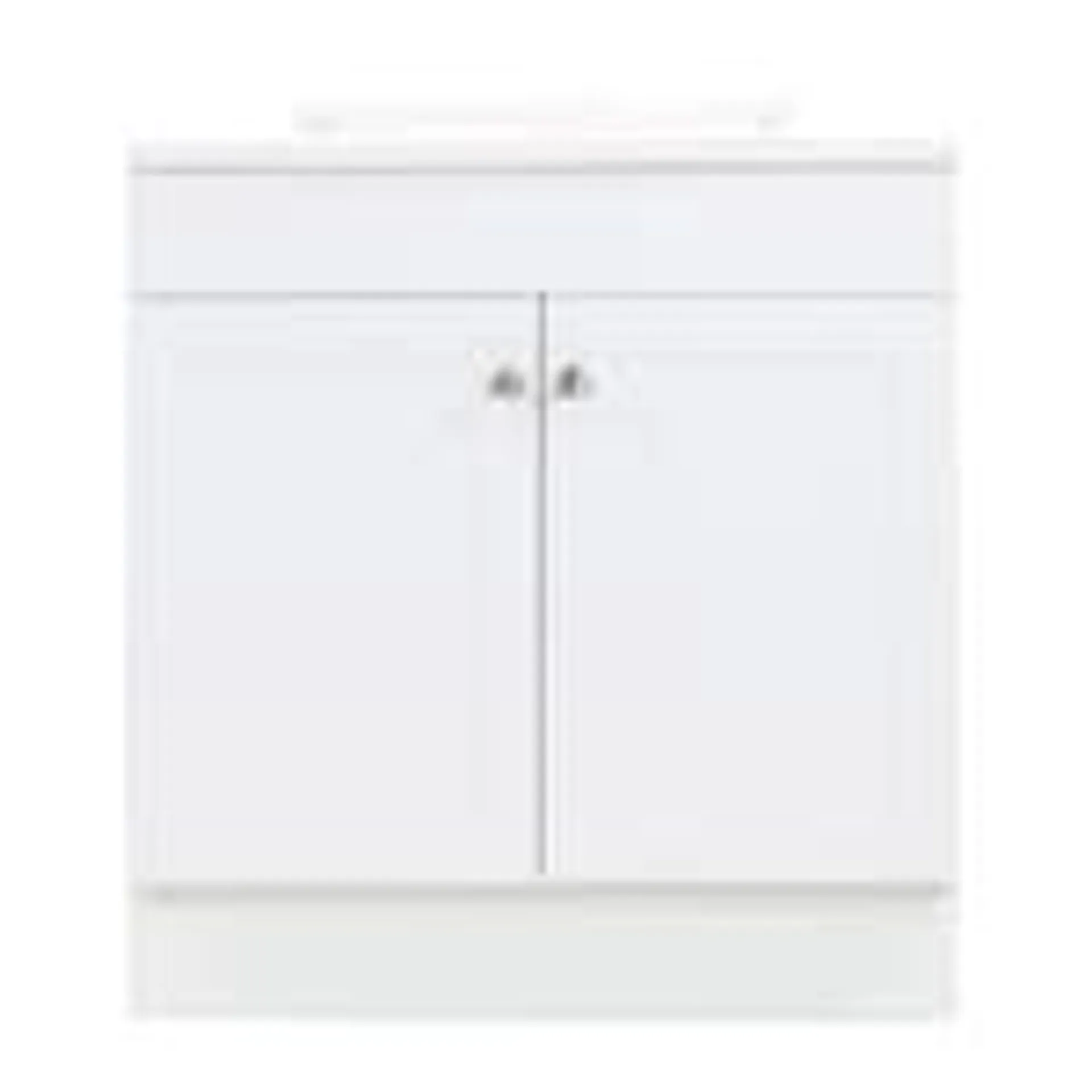 Addison 30.25-inch W x 33-inch H x 18.75-inch D Bathroom Vanity in White with Cultured Marble Countertop/Rectangular Sink