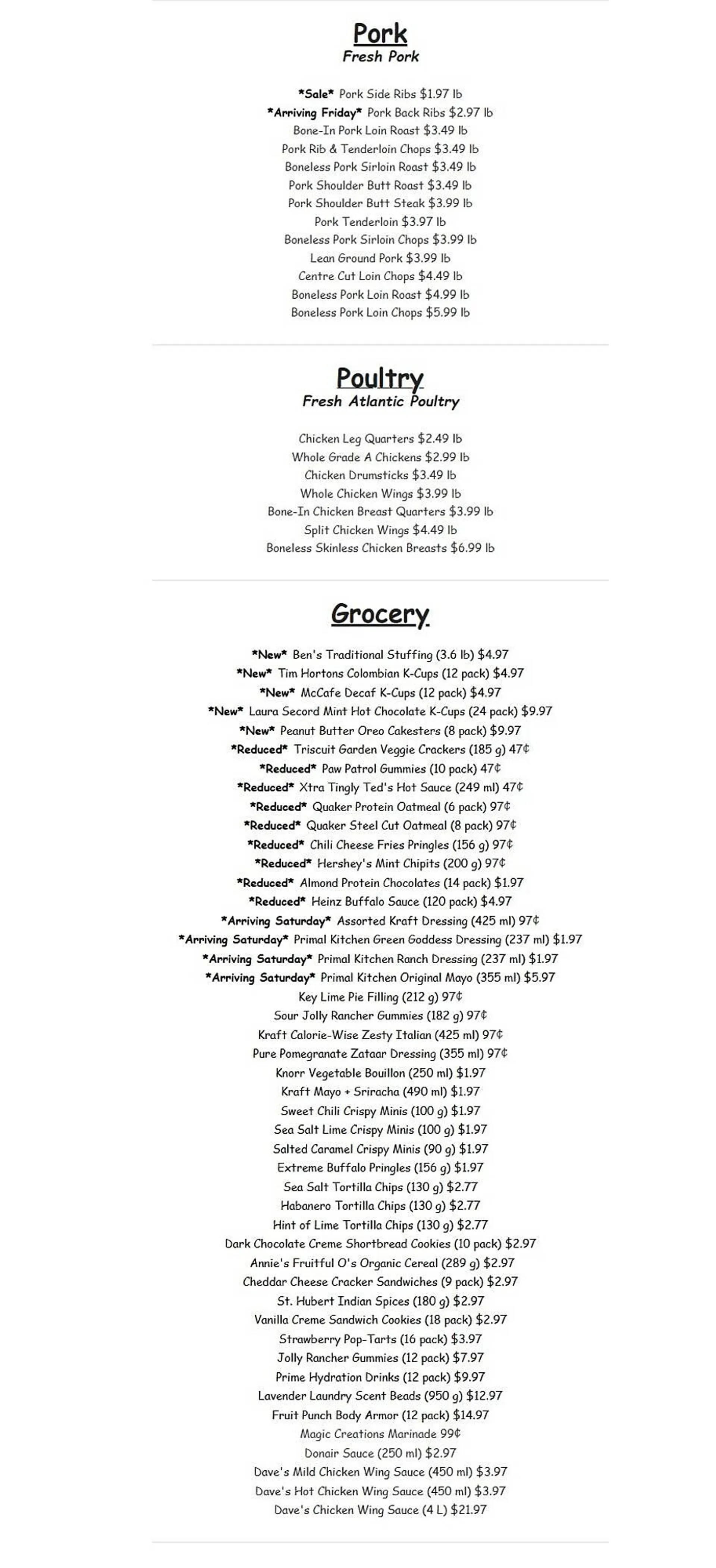 Grocery Gateway flyer from December 26 to January 1 2025 - flyer page 9