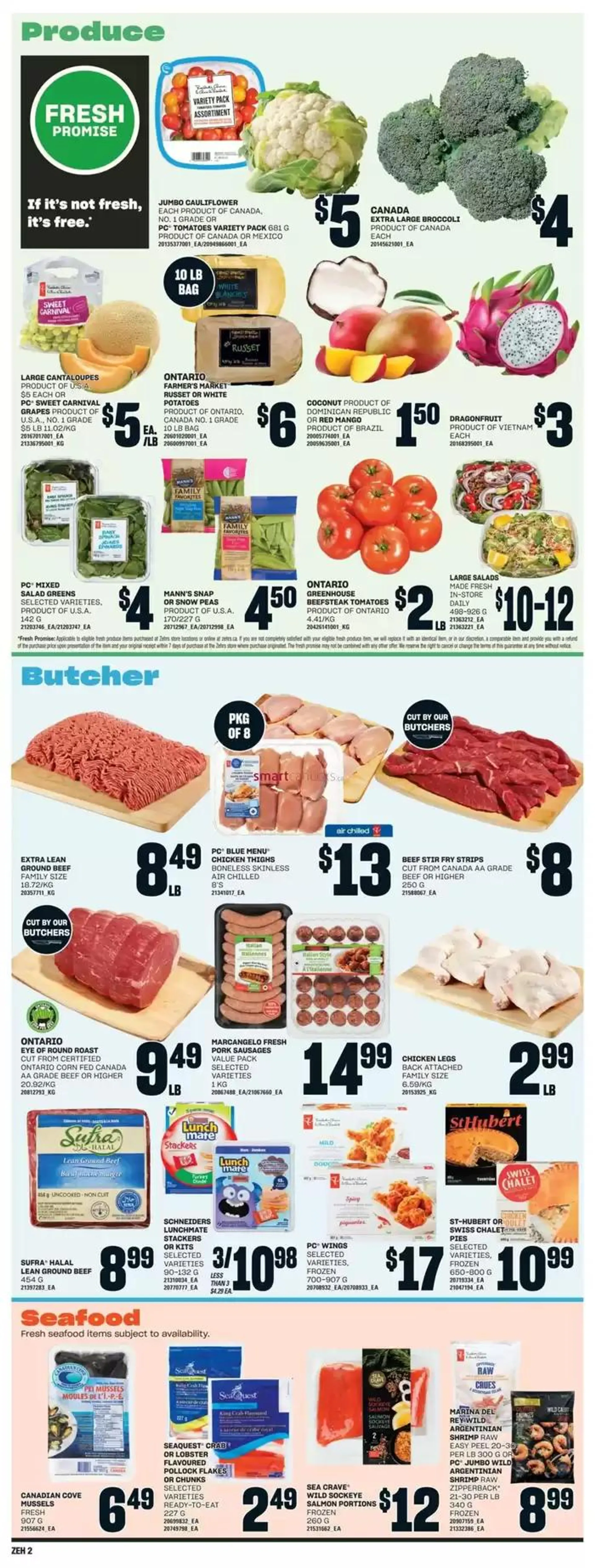 Zehrs Markets weeky flyer from October 17 to October 23 2024 - flyer page 14