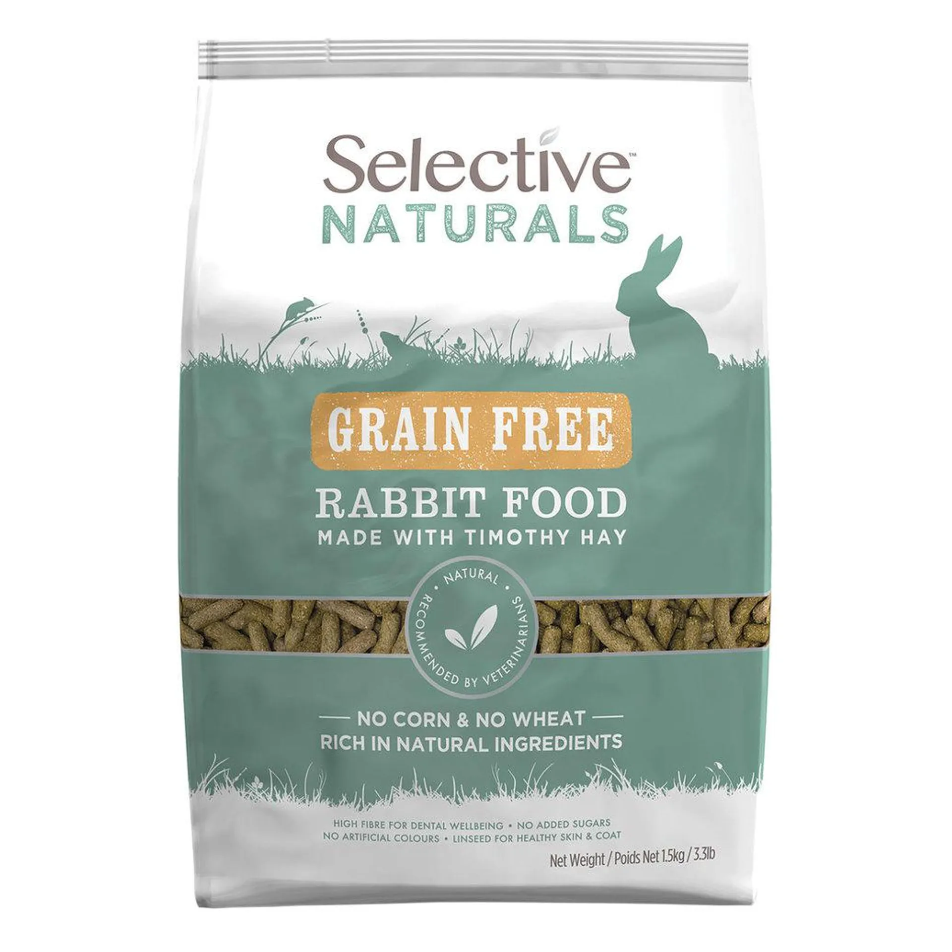 Science Selective, Selective Naturals, Grain Free Rabbit Food - 1.5 kg
