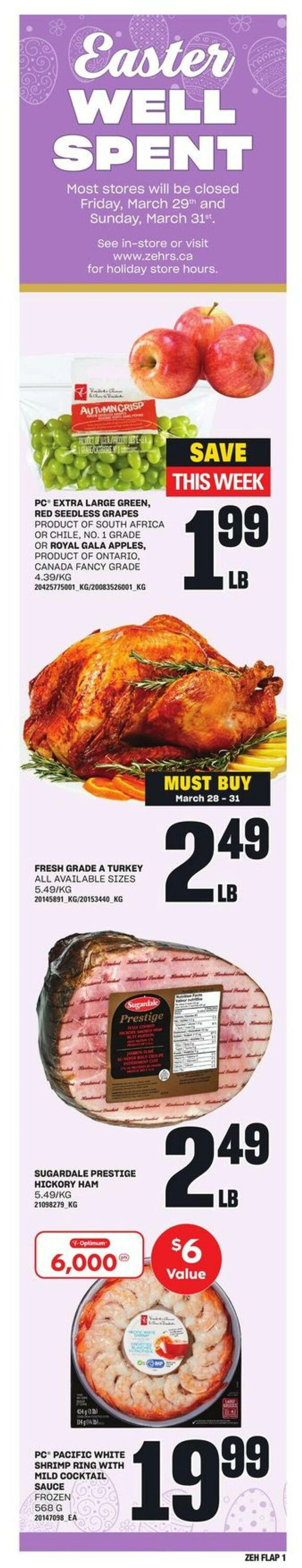 Zehrs Current flyer from March 28 to April 3 2024 - flyer page 2