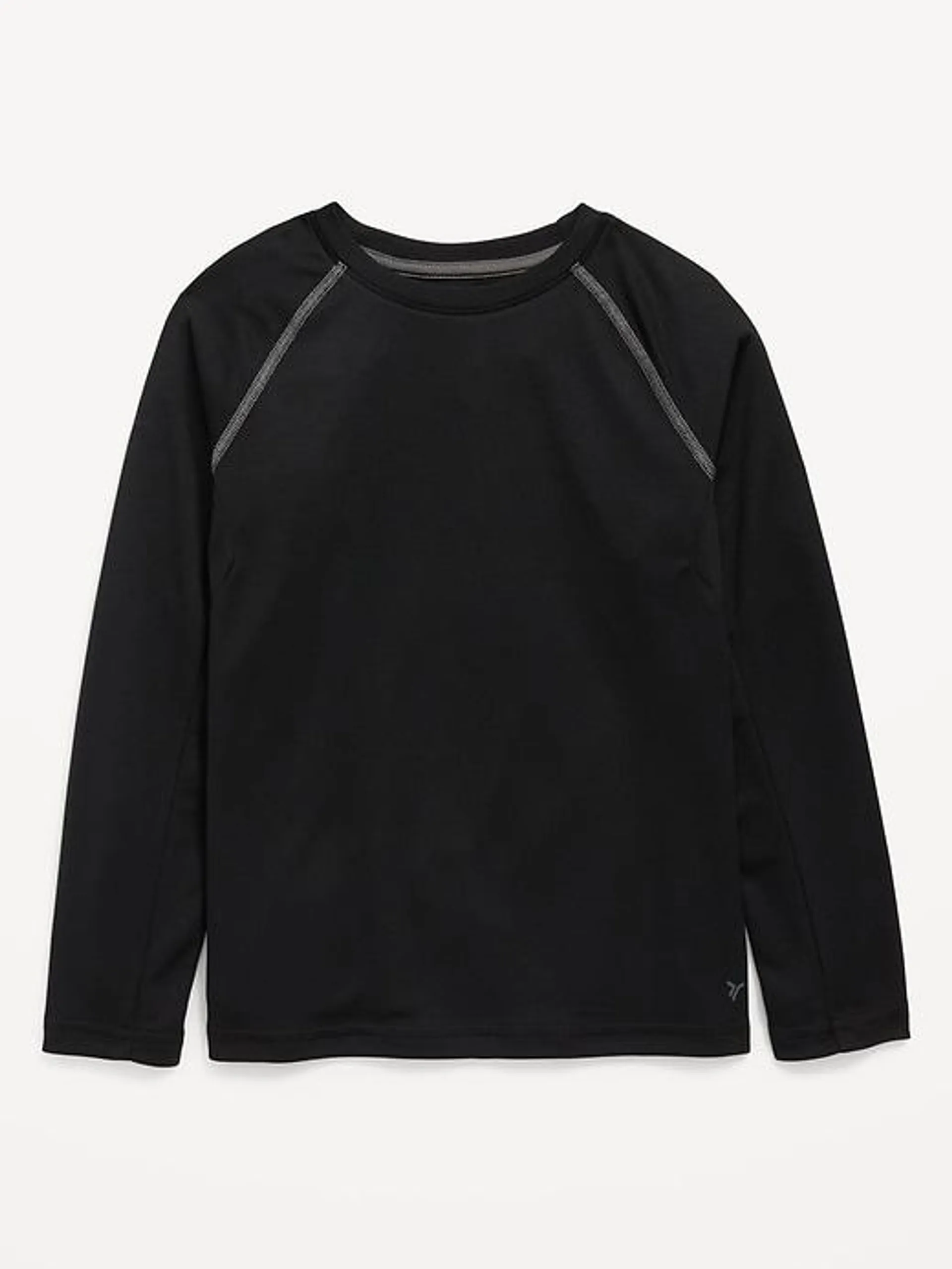 Long-Sleeve Go-Dry Cool Mesh T-Shirt for Boys