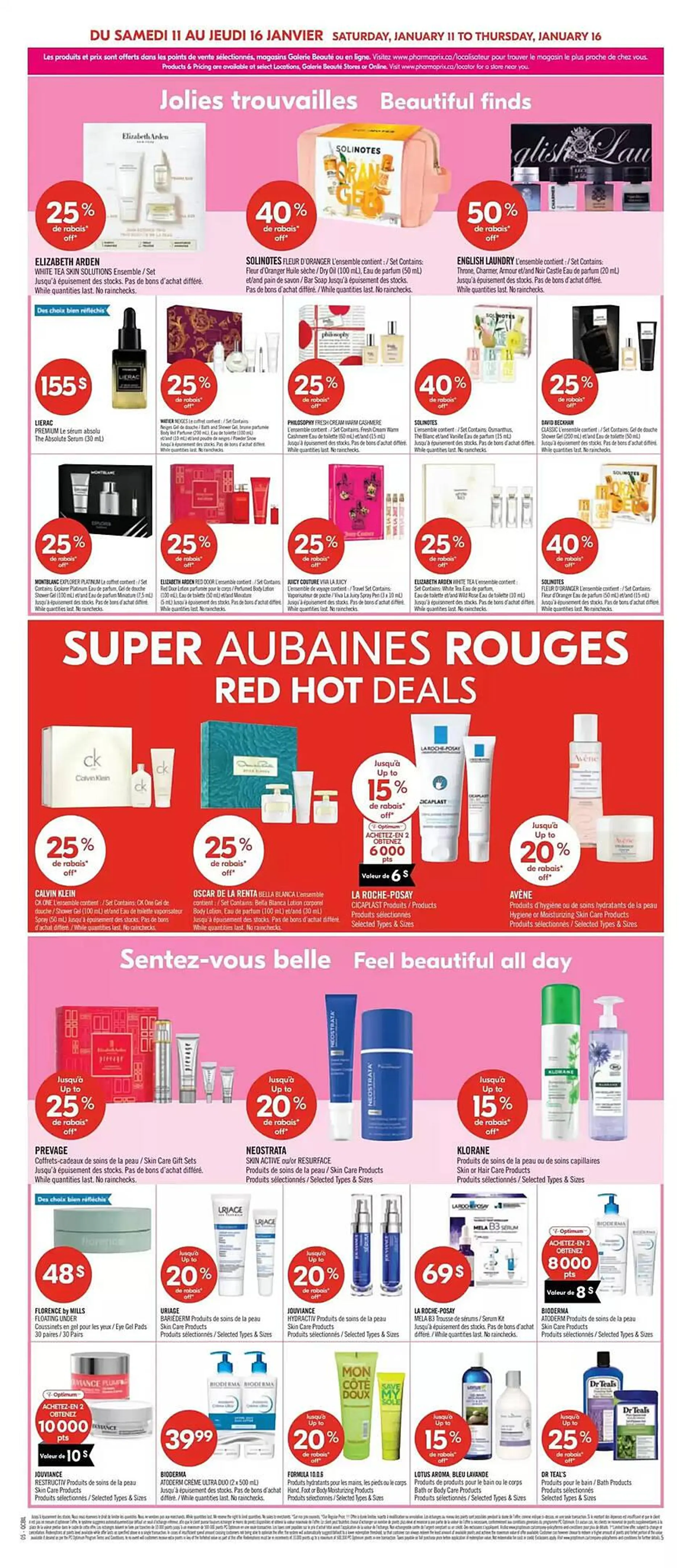 Shoppers Drug Mart flyer from January 11 to January 16 2025 - flyer page 8