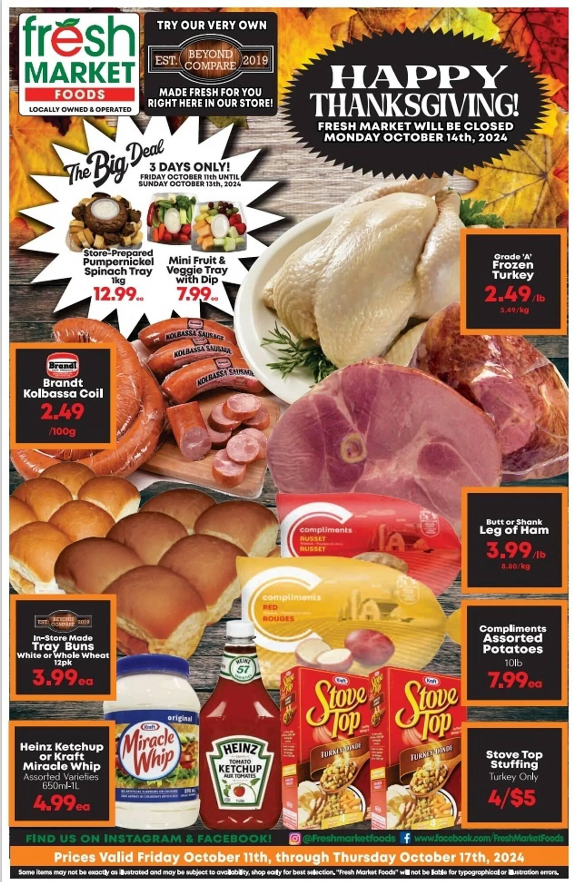 Fresh Market Foods flyer - 1