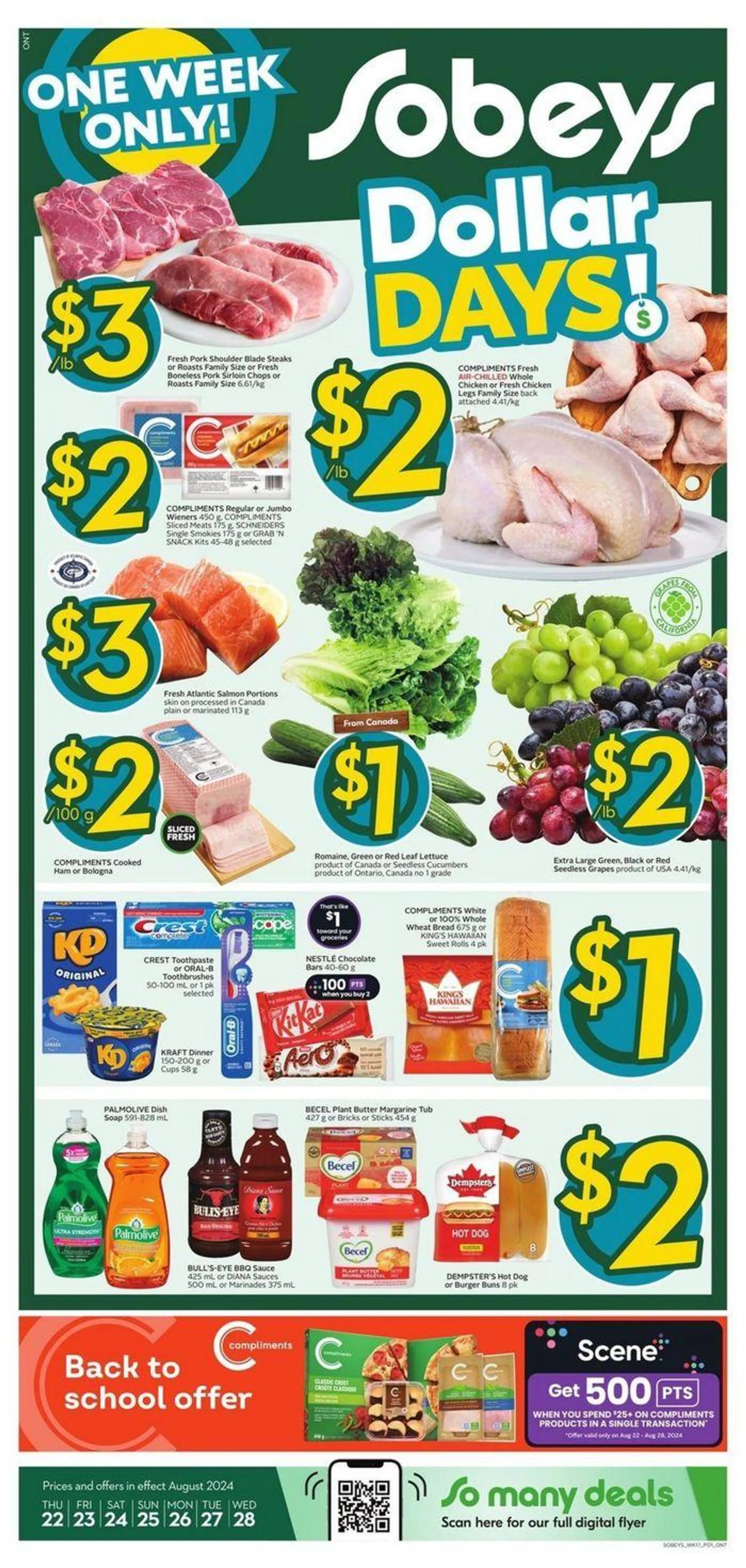 Sobeys Weekly ad - 1