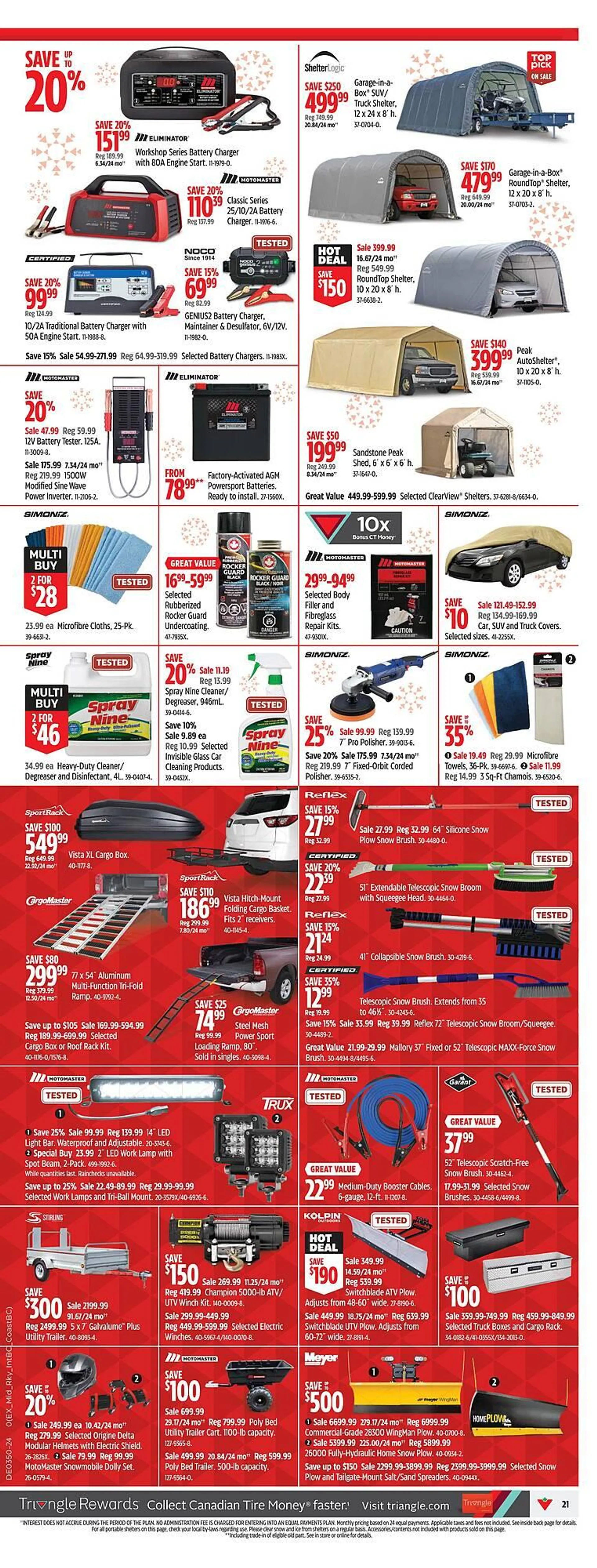 Canadian Tire flyer from December 5 to December 18 2024 - flyer page 21