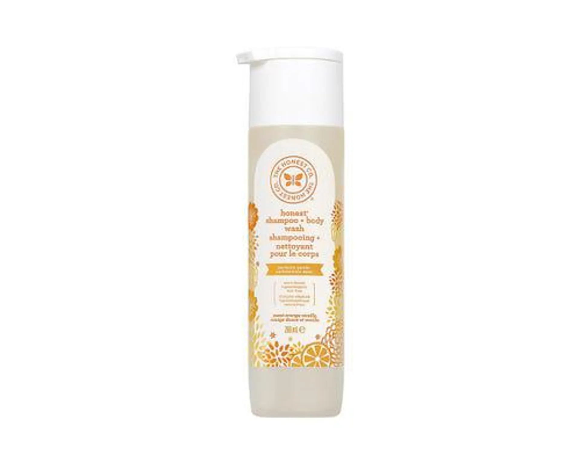 The Honest Co Shampoo and Body Wash Sweet Orange Vanilla 296mL