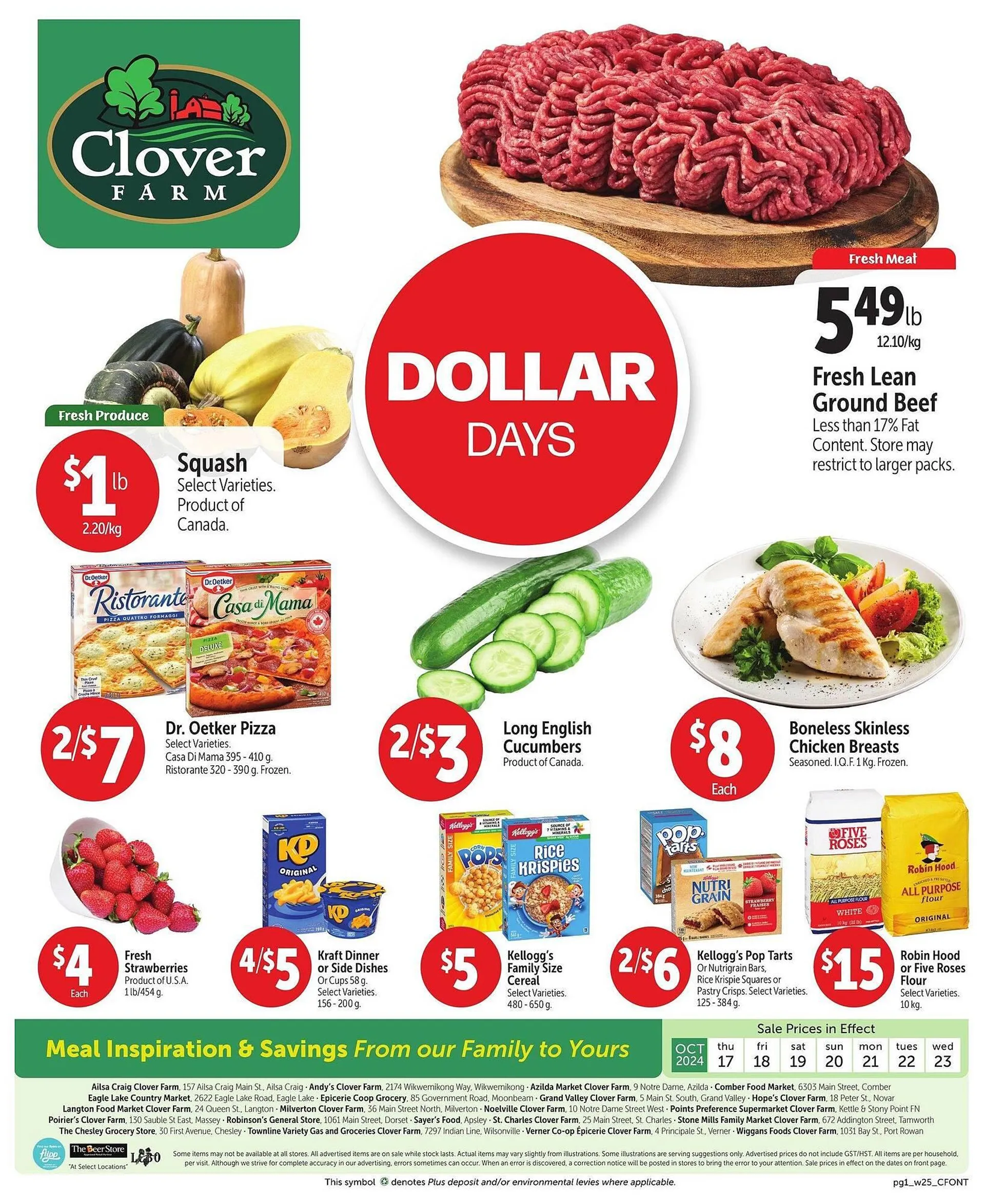 Clover Farm flyer - 1