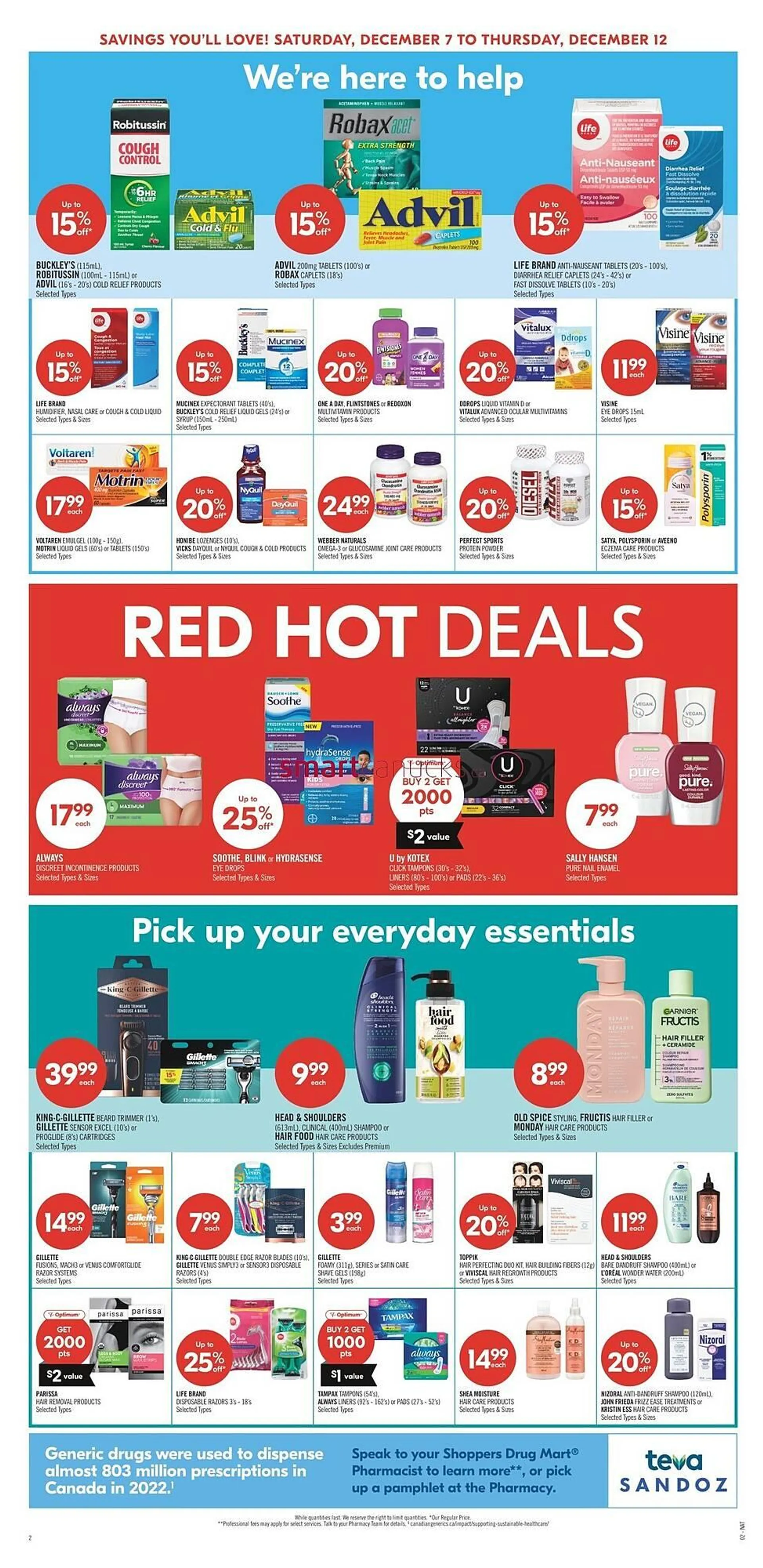 Shoppers Drug Mart flyer from December 6 to December 24 2024 - flyer page 5