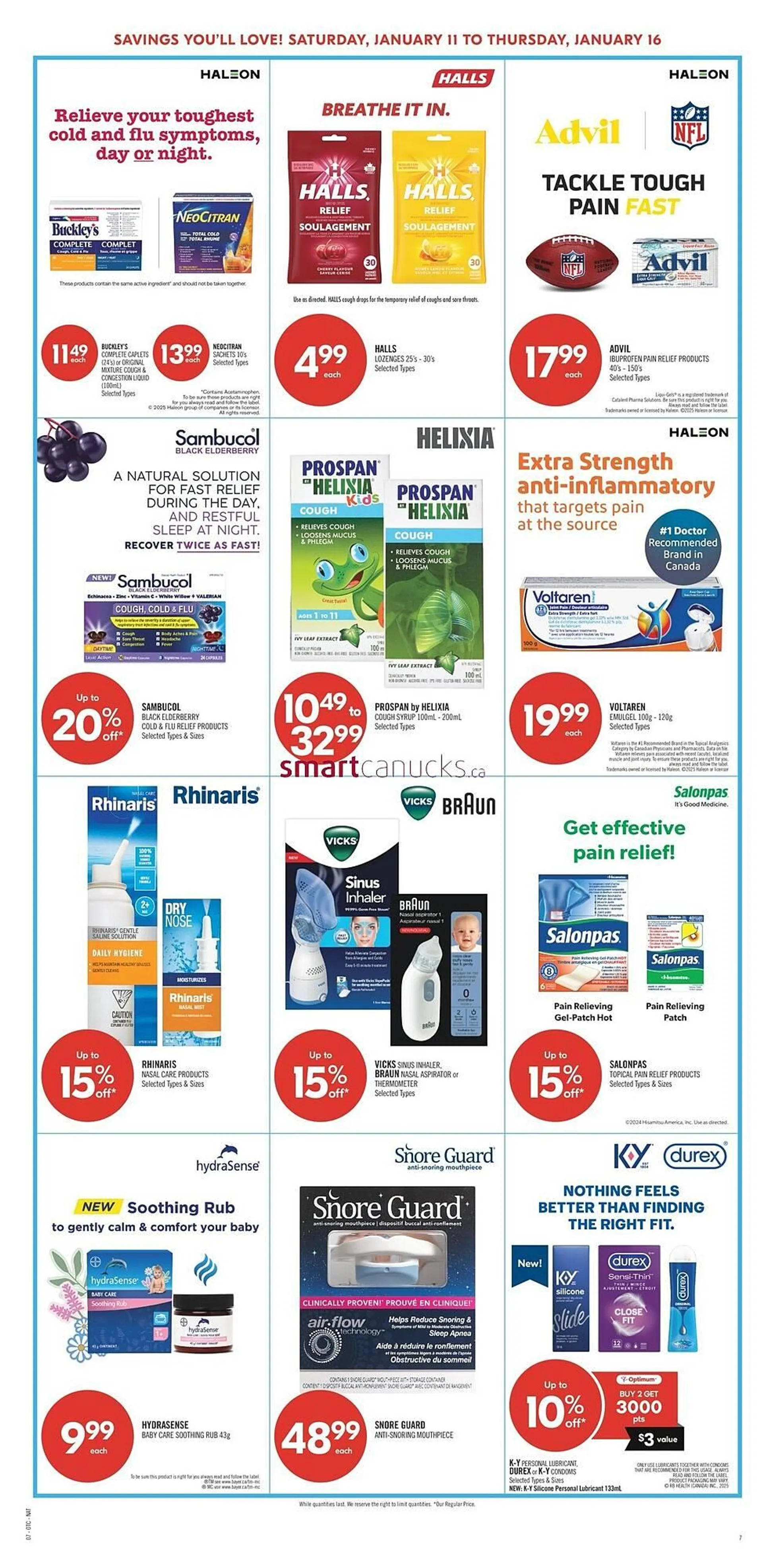 Shoppers Drug Mart flyer from January 9 to January 15 2025 - flyer page 17