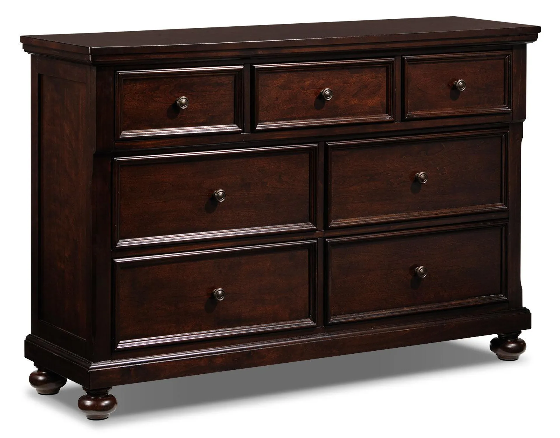 Chester 7 Drawer Dresser - Cherry