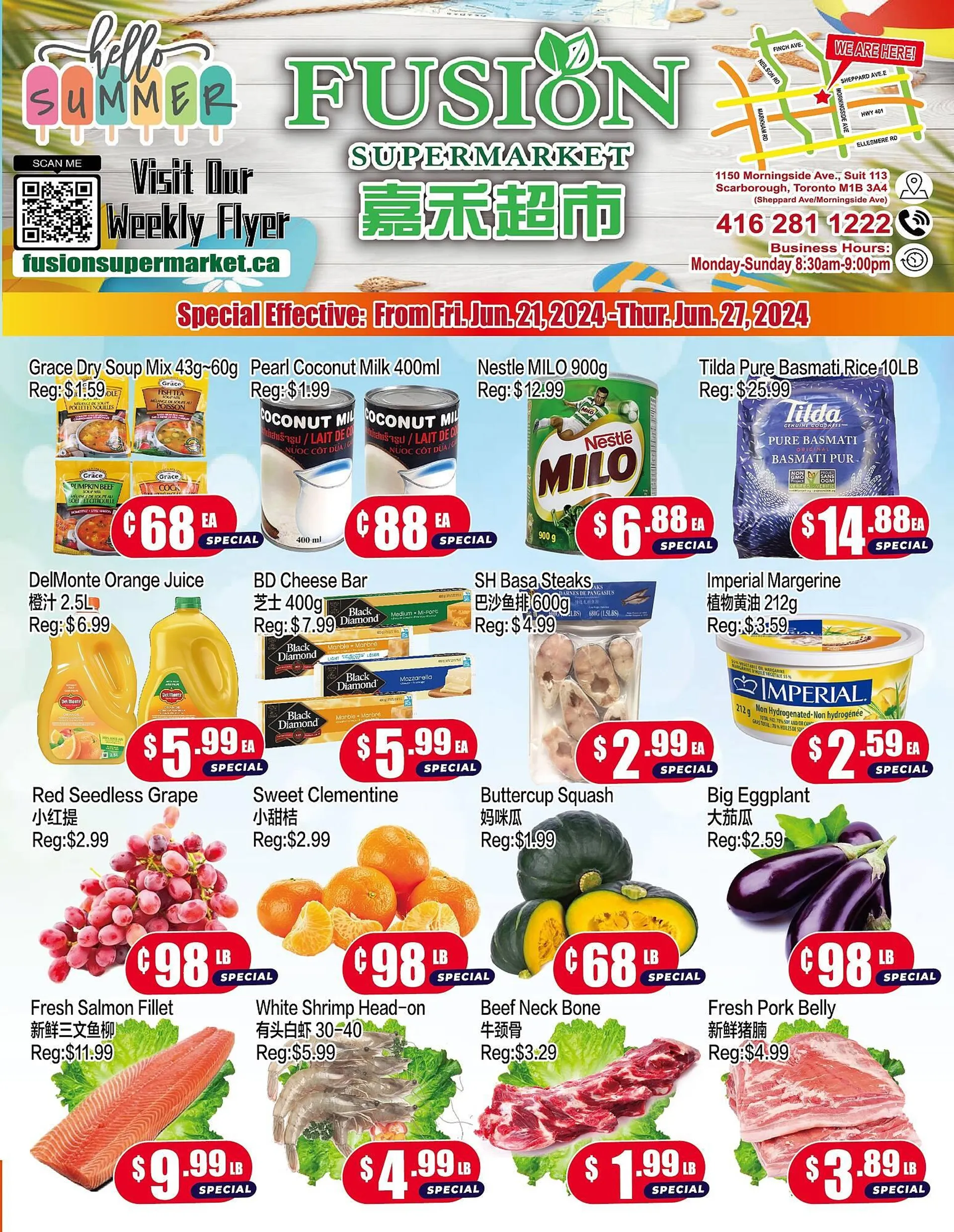 Fusion Supermarket flyer - 1