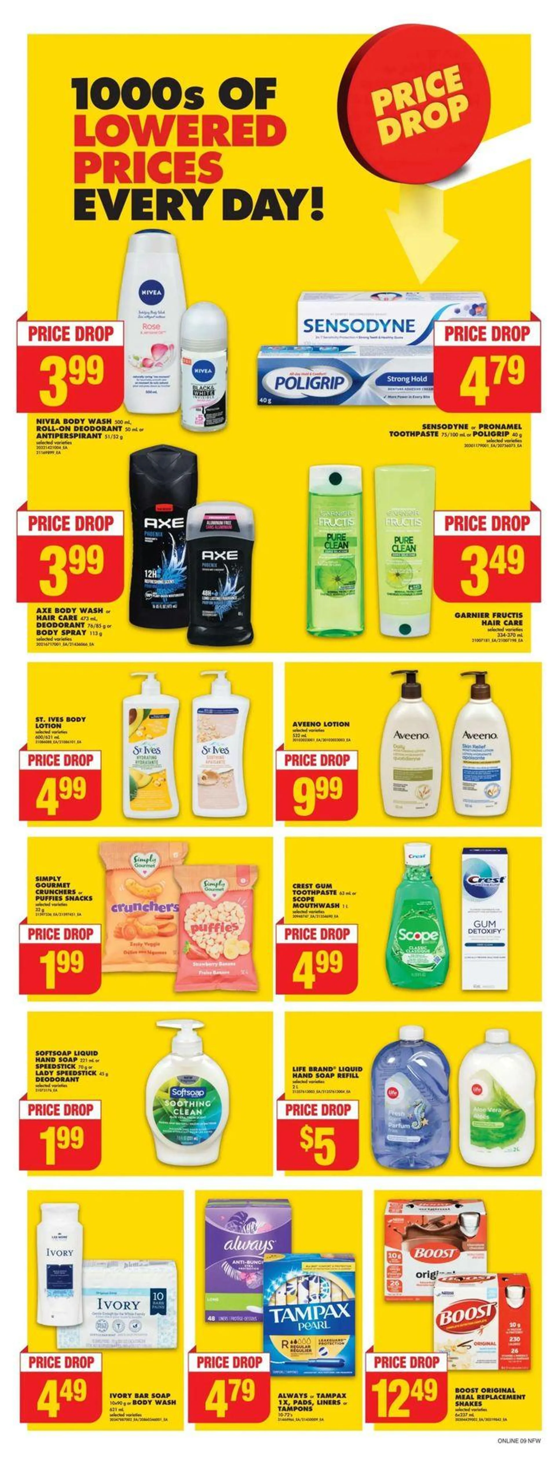 Exclusive bargains from August 29 to September 4 2024 - flyer page 7