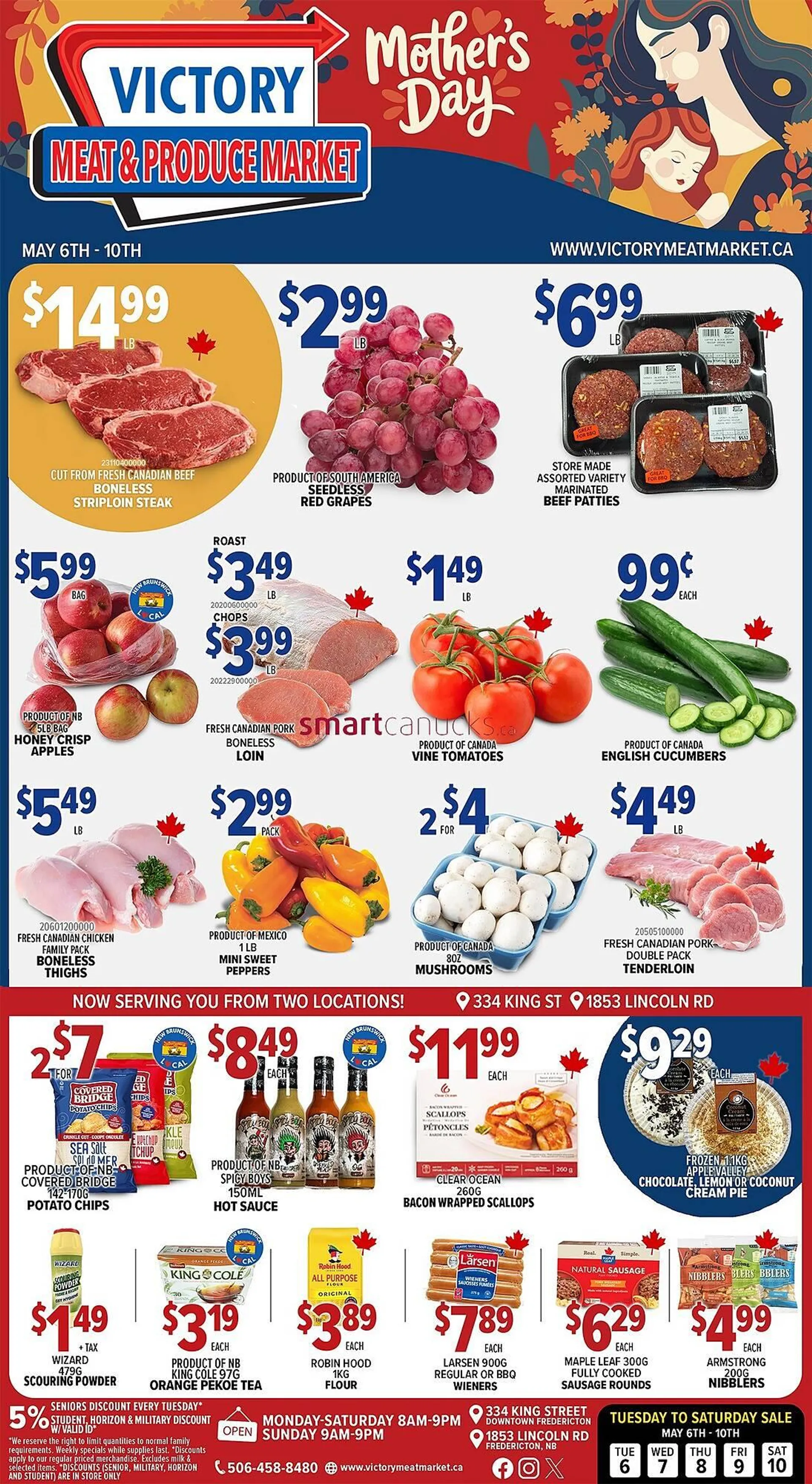 Victory Meat Market flyer - 1