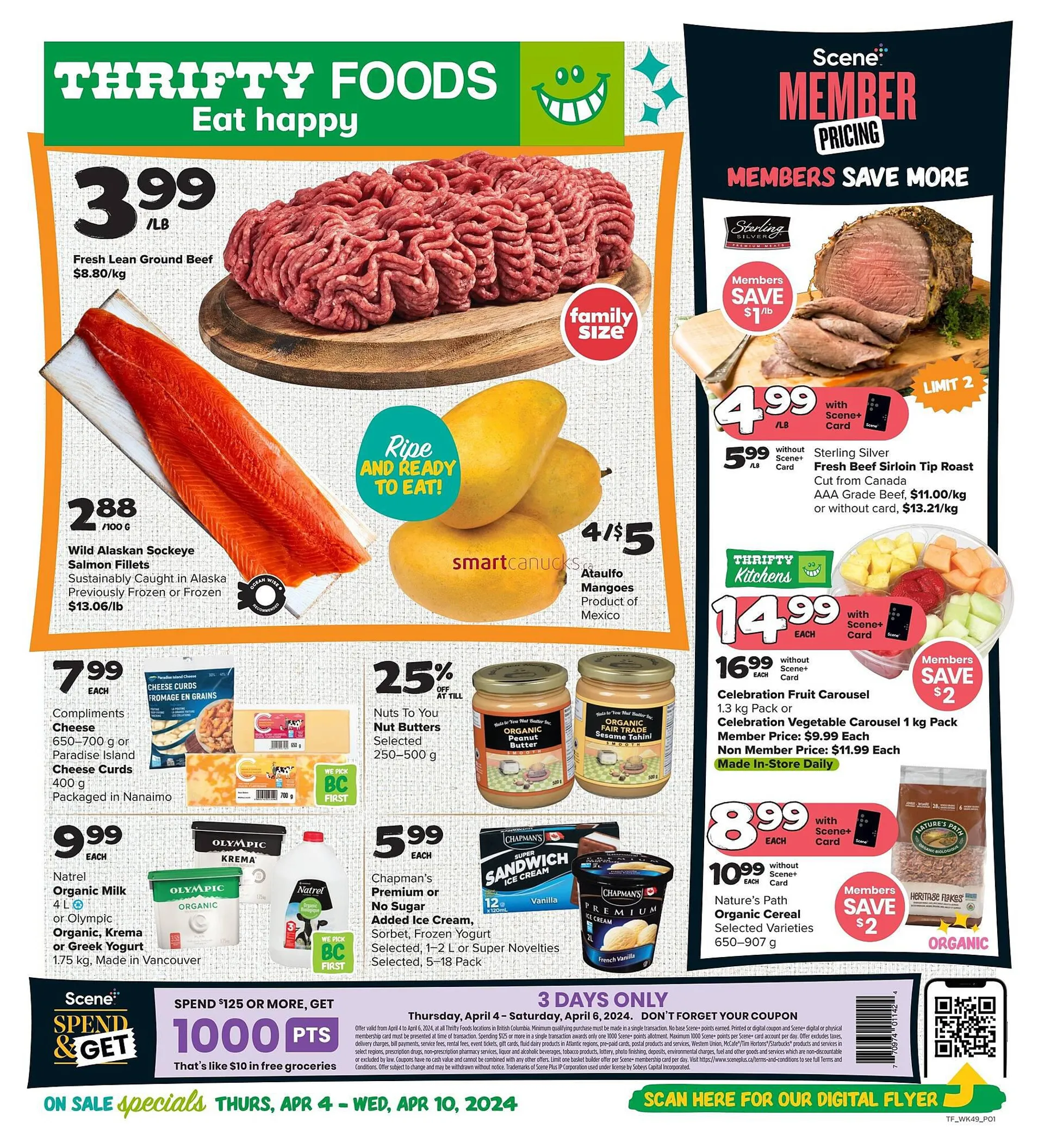 Thrifty Foods flyer from April 4 to April 10 2024 - flyer page 