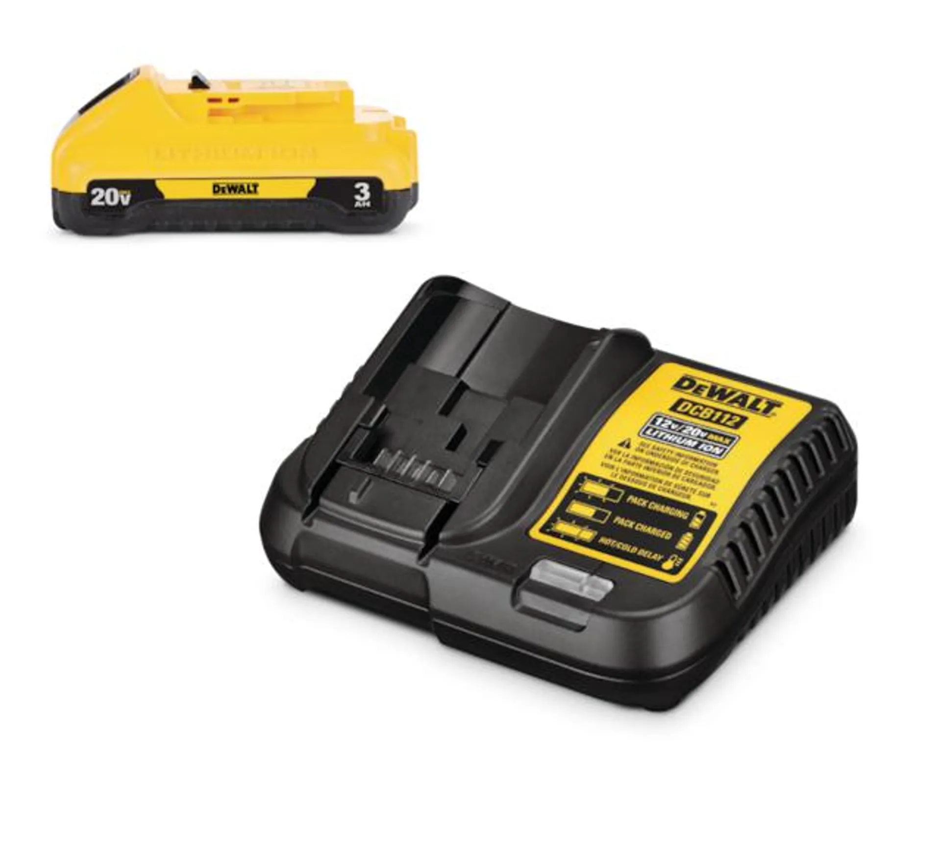 DEWALT DCB230C 20V MAX Starter Kit with 3.0Ah Lithium-Ion Compact Battery & Charger