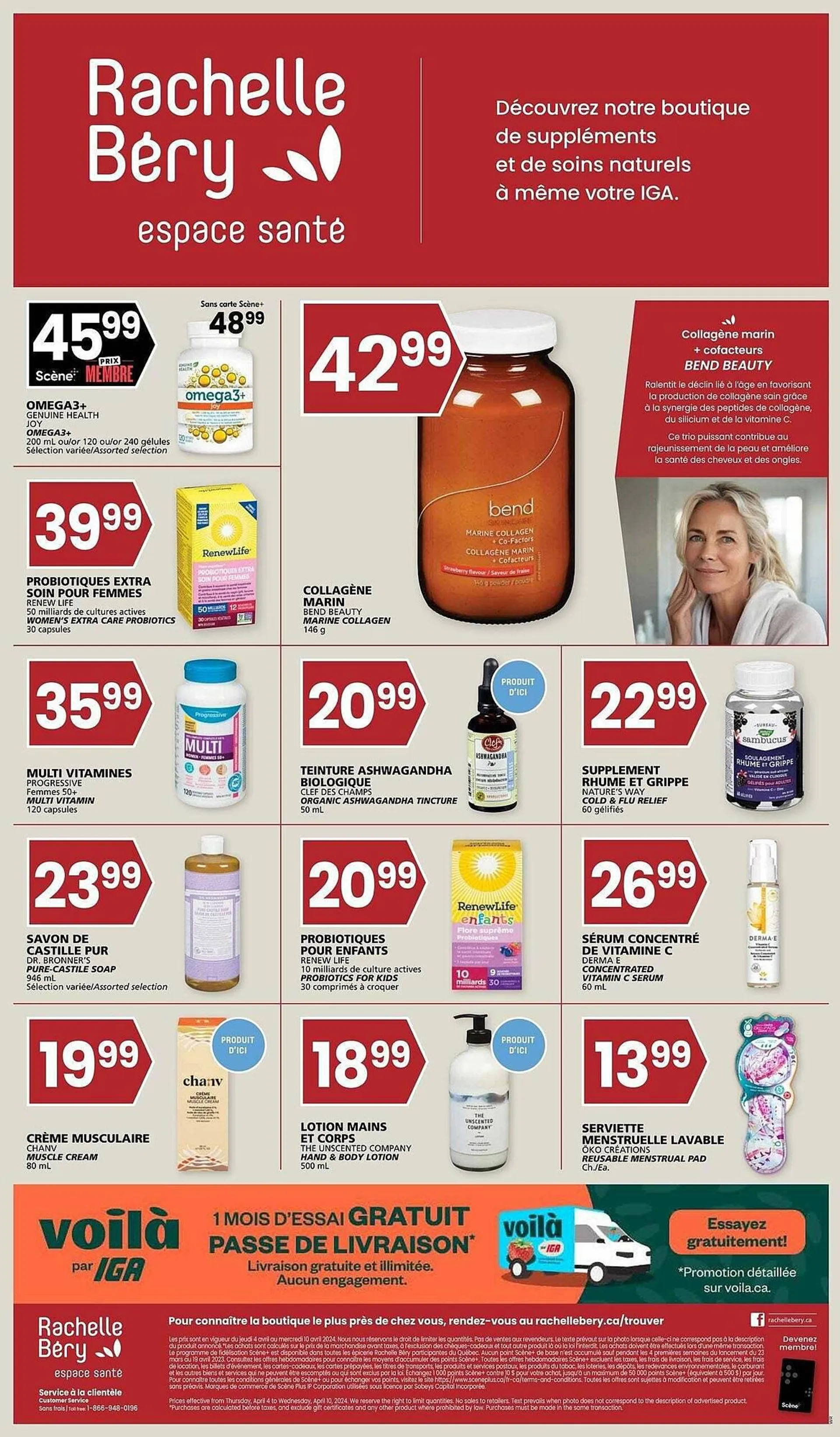 Rachelle-Bery Pharmacy flyer from April 4 to April 11 2024 - flyer page 