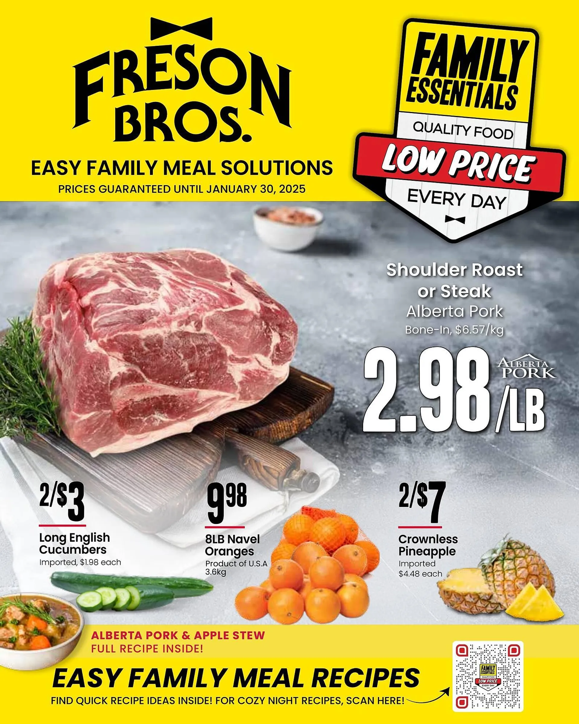 Freson Bros flyer - 1